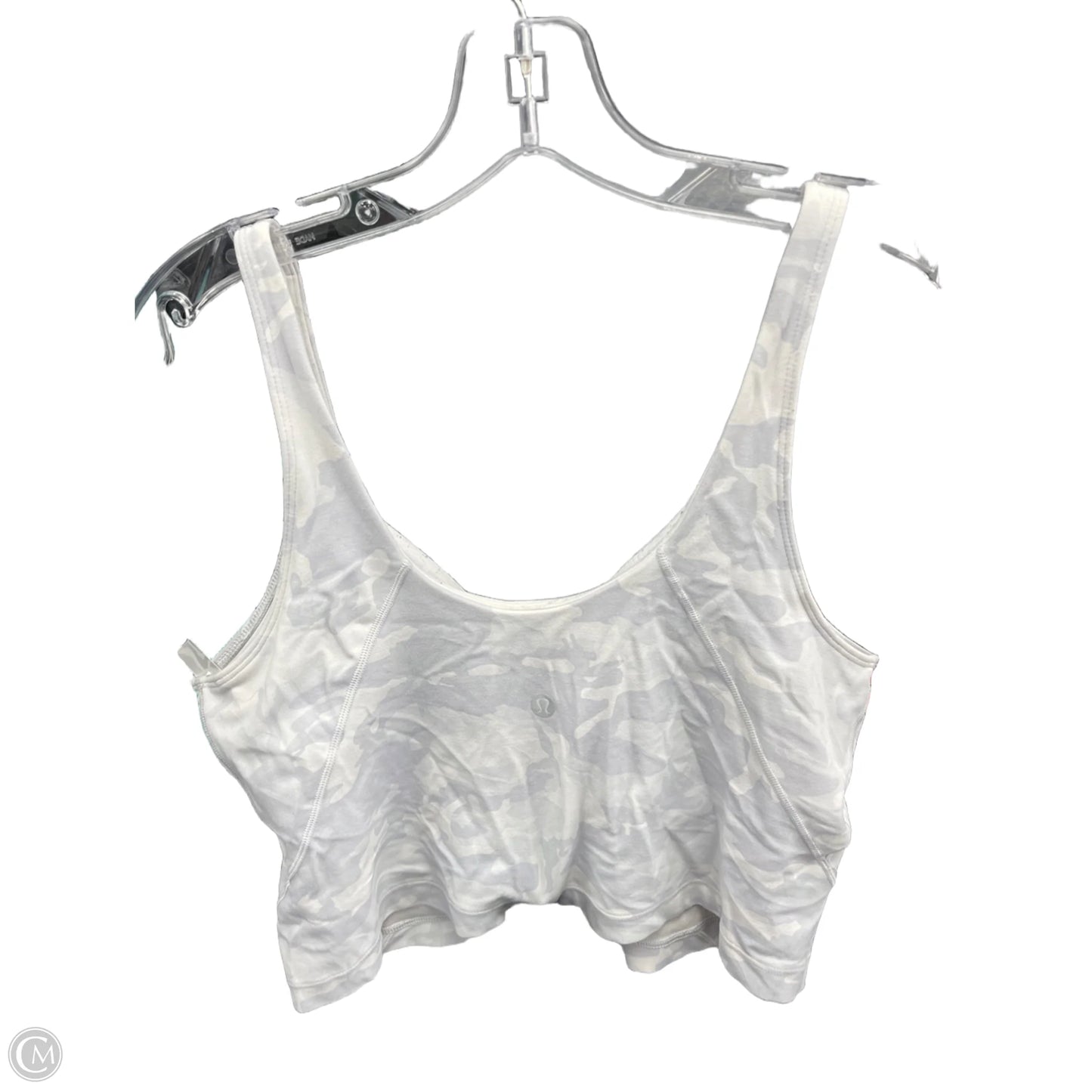 Athletic Tank Top By Lululemon In Grey, Size: 12
