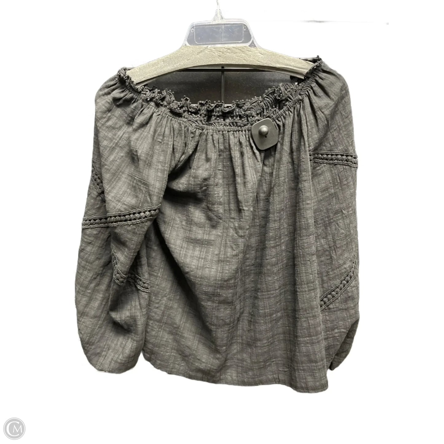 Top Long Sleeve By Max Studio In Black, Size: Xs