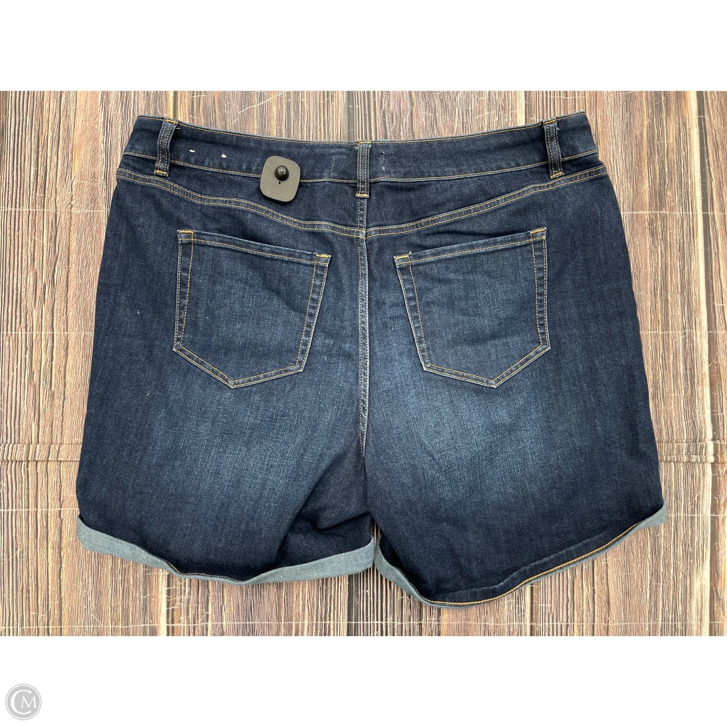 Shorts By Lane Bryant In Blue Denim, Size: 14