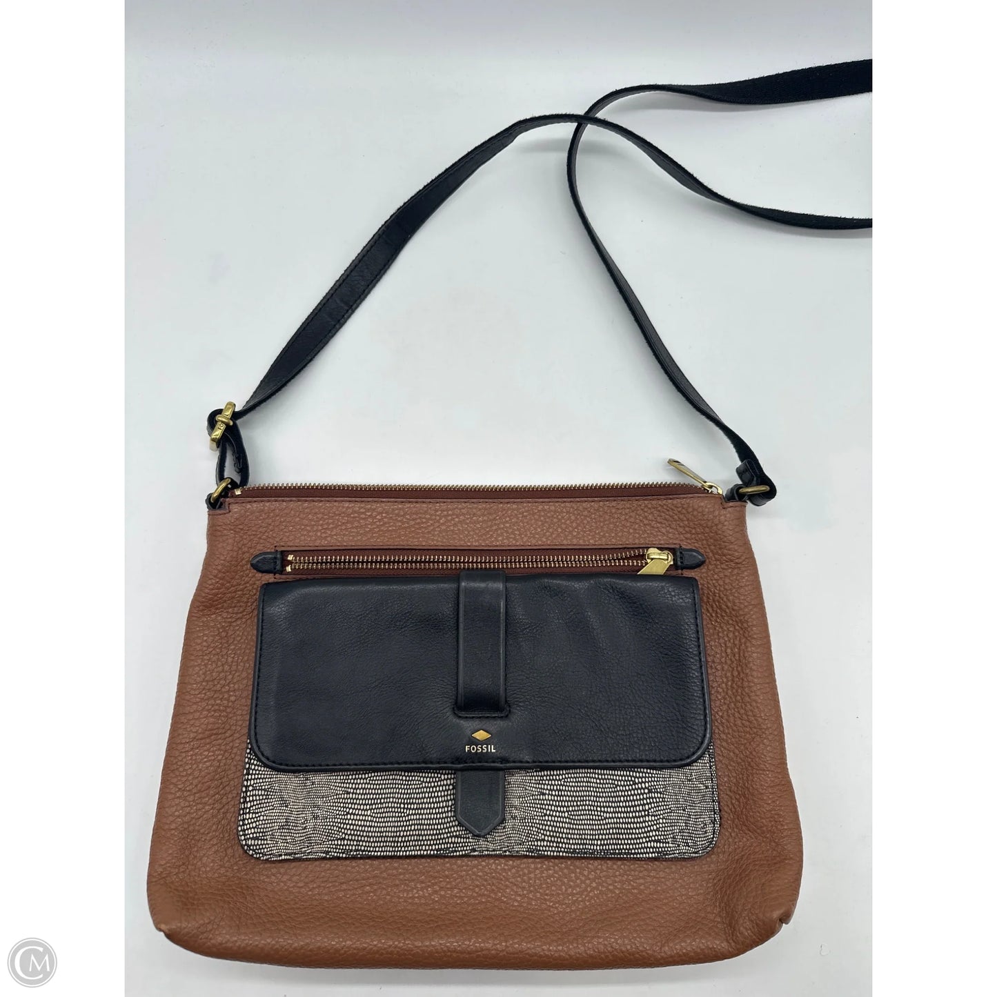 Handbag By Fossil, Size: Medium