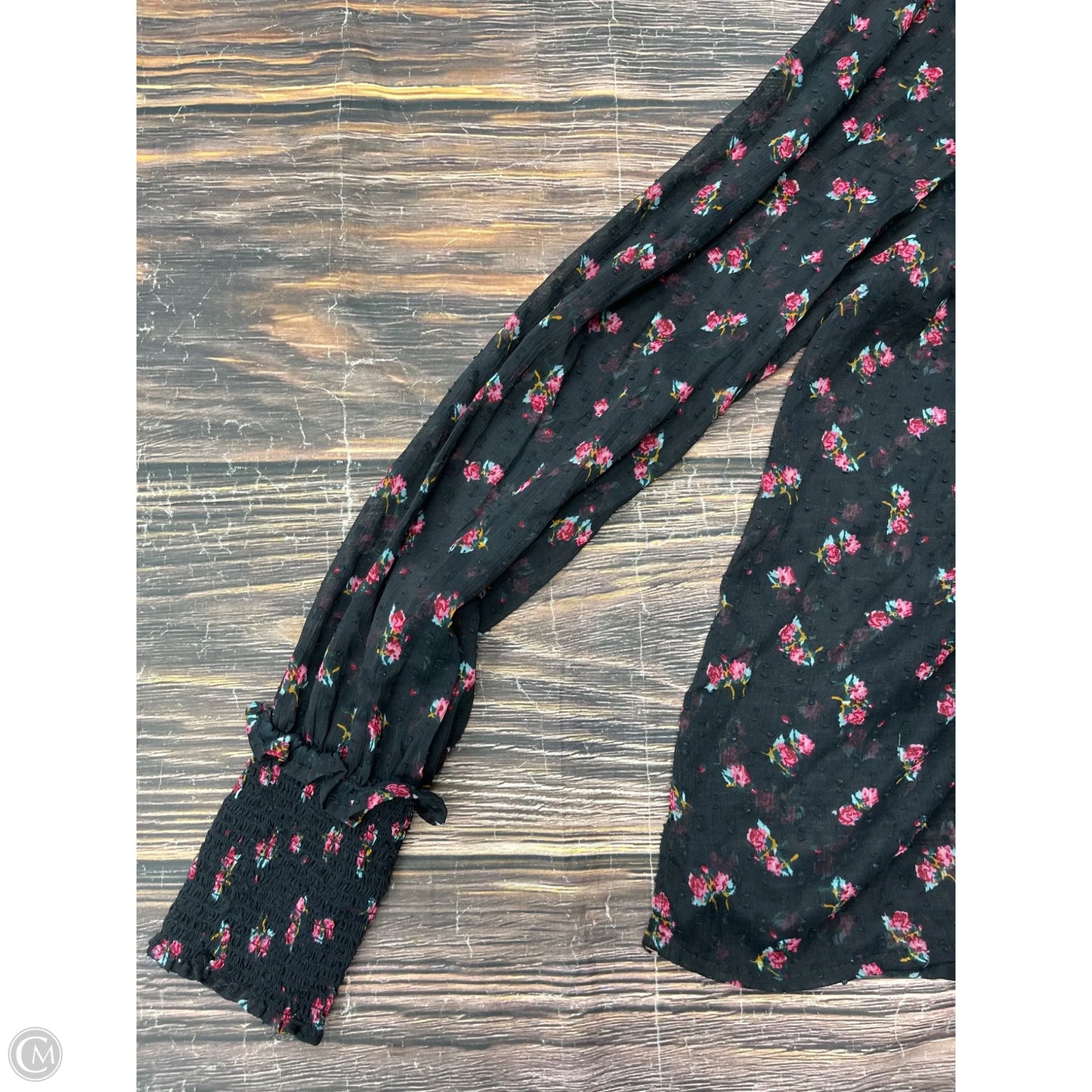 Top Long Sleeve By Free People In Navy, Size: L