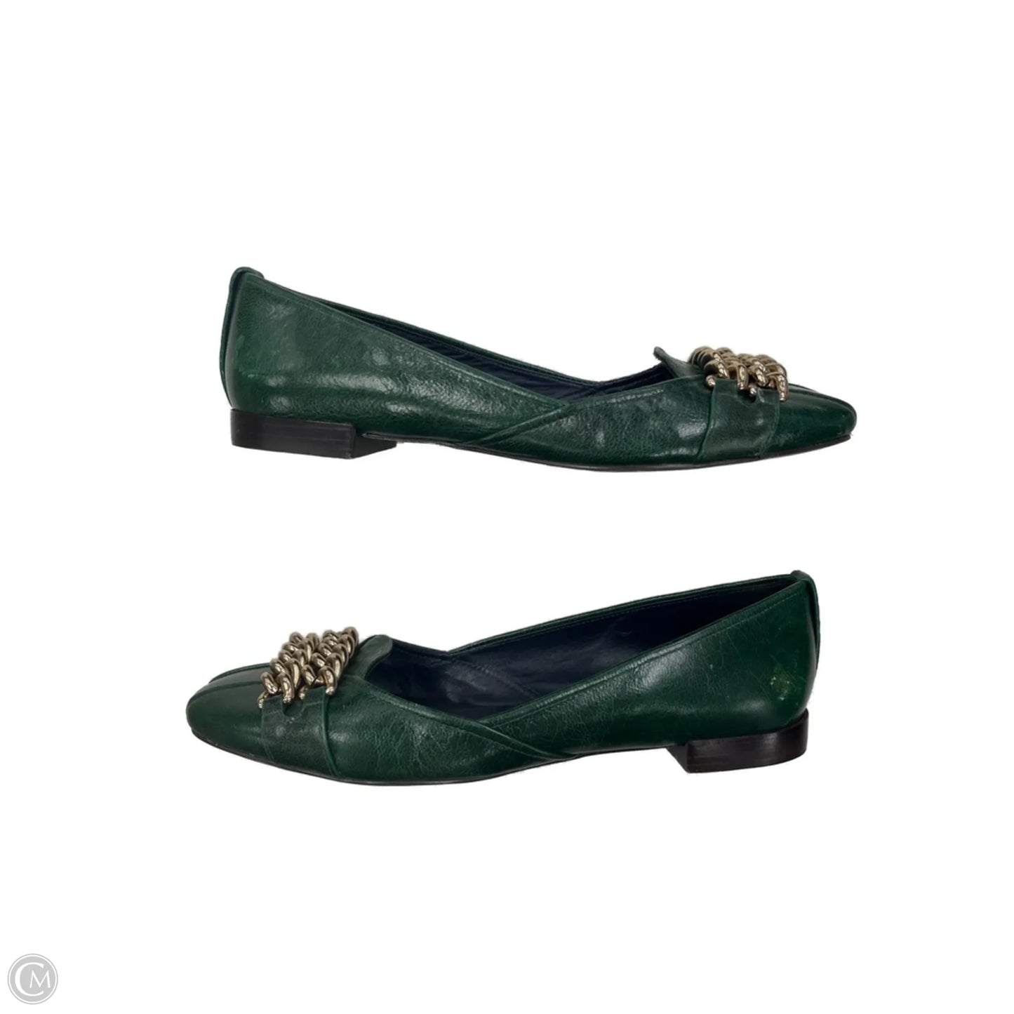 Shoes Designer By Tory Burch In Green, Size: 9