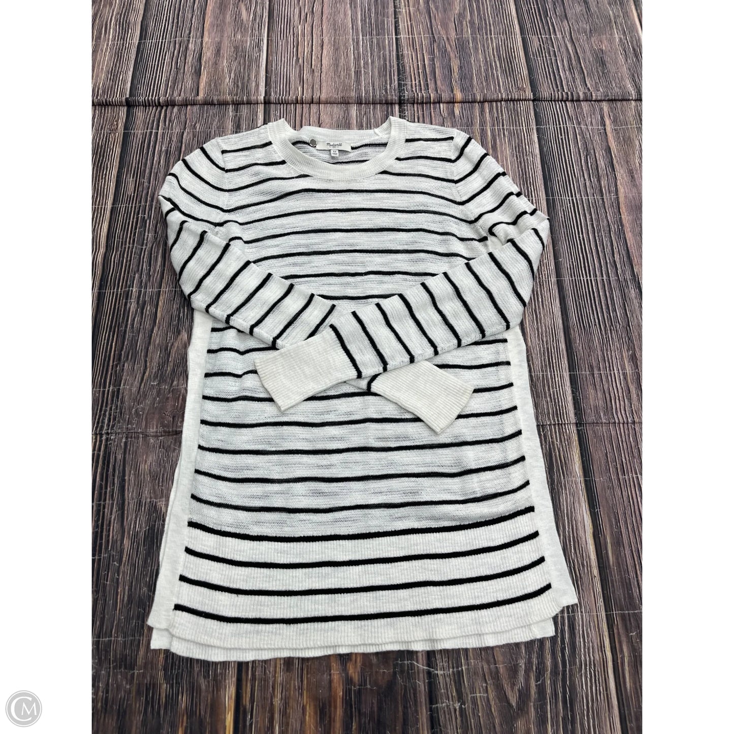 Top Long Sleeve By Madewell In Cream, Size: Xs