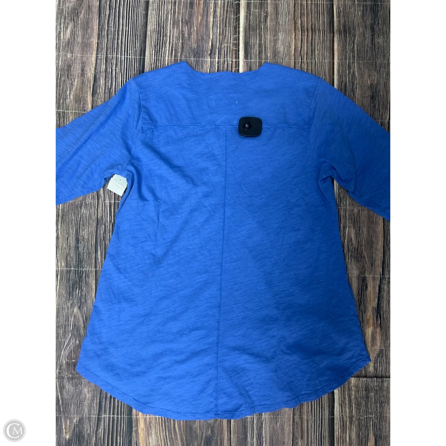Top 3/4 Sleeve By Clothes Mentor In Blue, Size: M