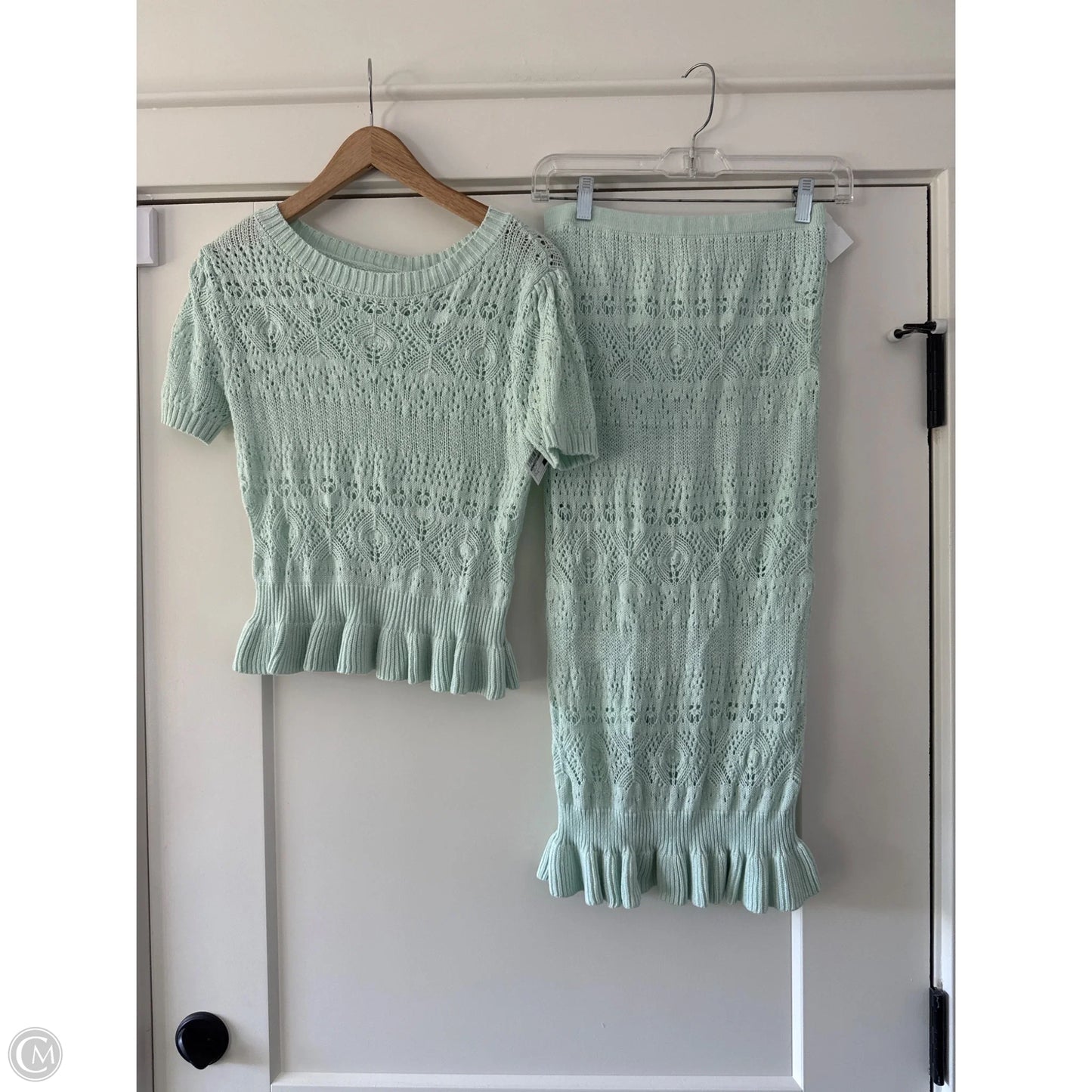 Skirt Midi By Lc Lauren Conrad In Green, Size: S