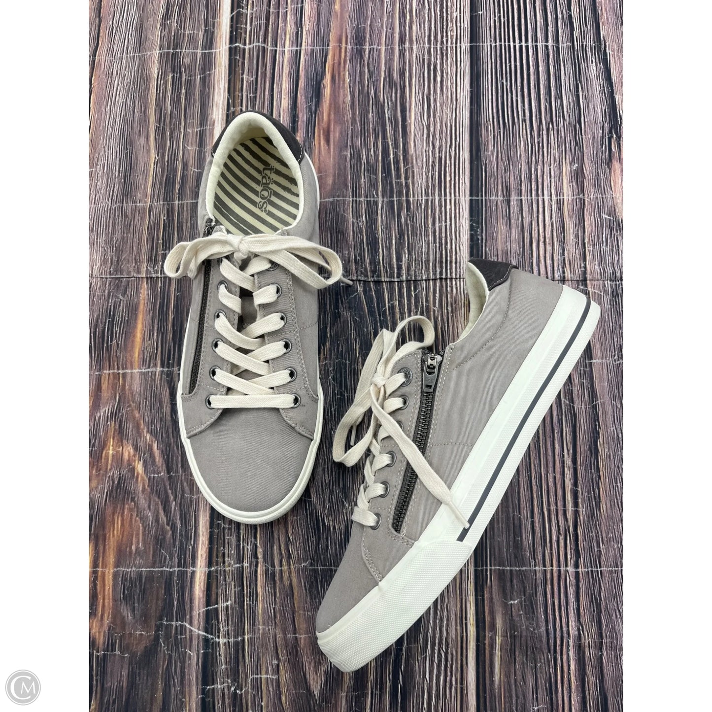 Shoes Sneakers By Taos In Grey, Size: 10