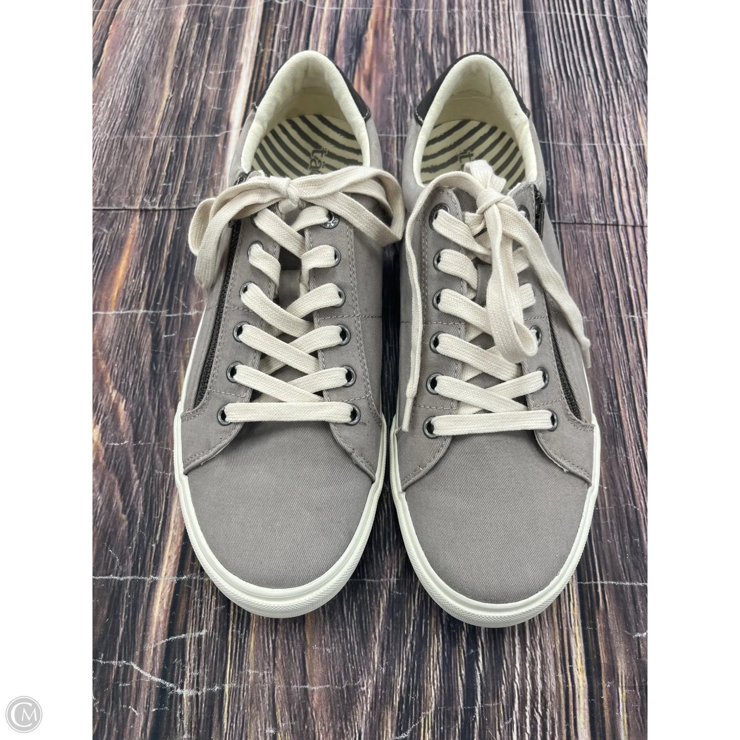 Shoes Sneakers By Taos In Grey, Size: 10