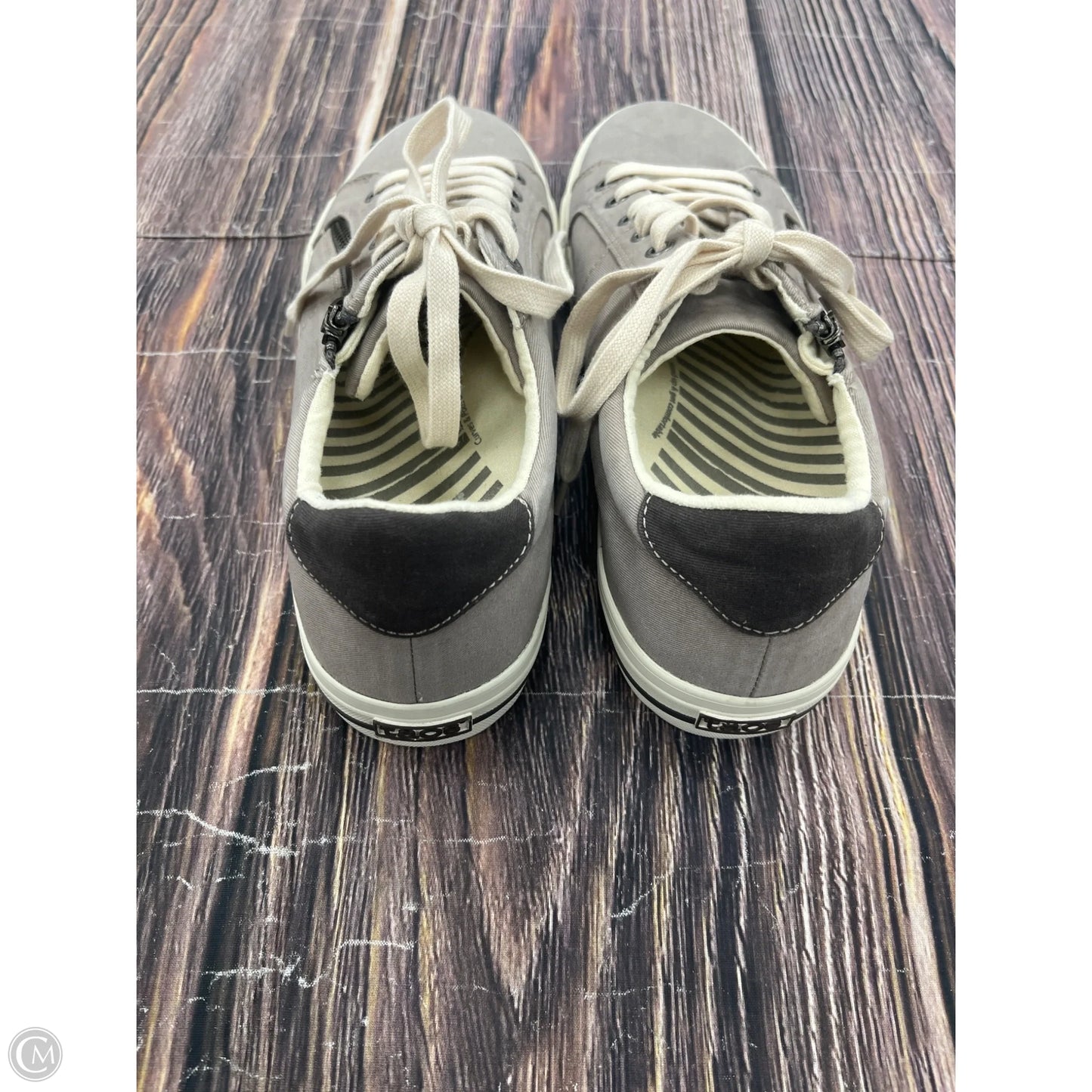 Shoes Sneakers By Taos In Grey, Size: 10