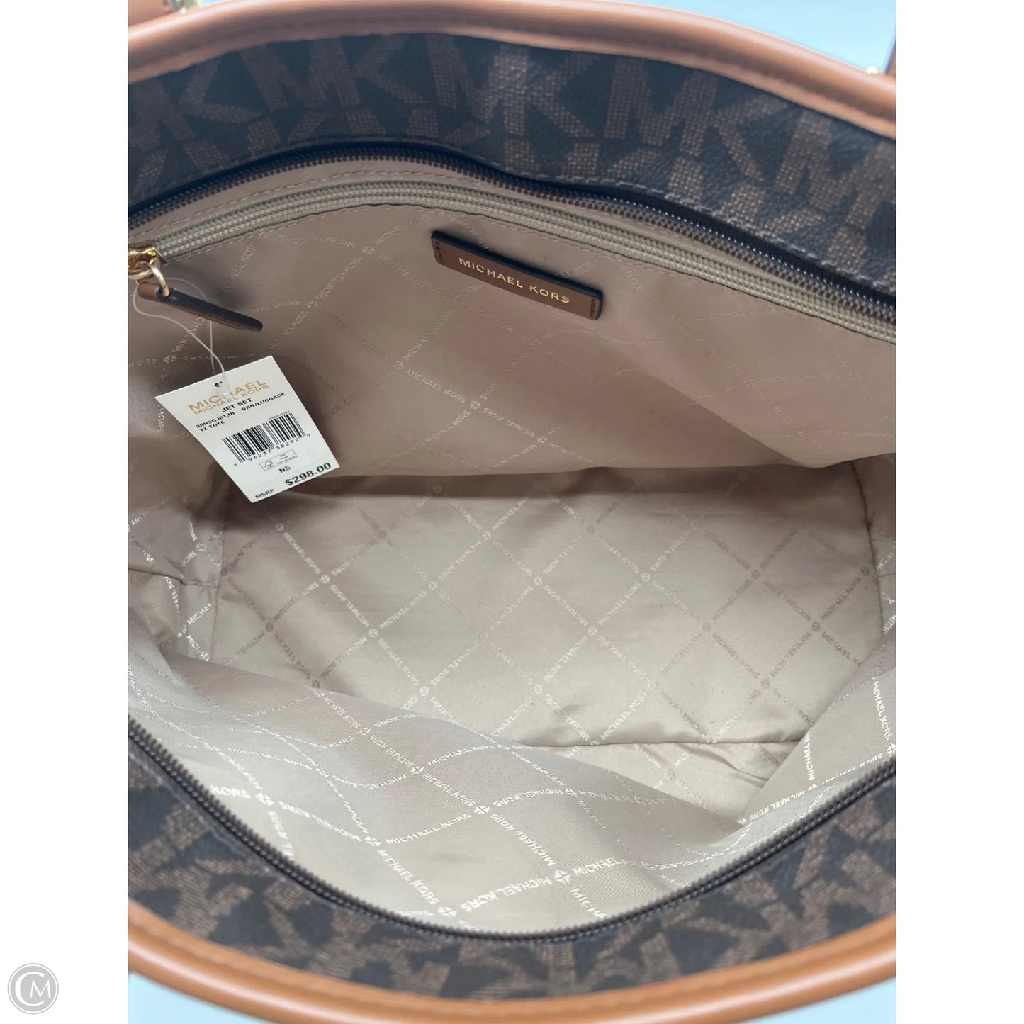 Handbag Designer By Michael Kors, Size: Large