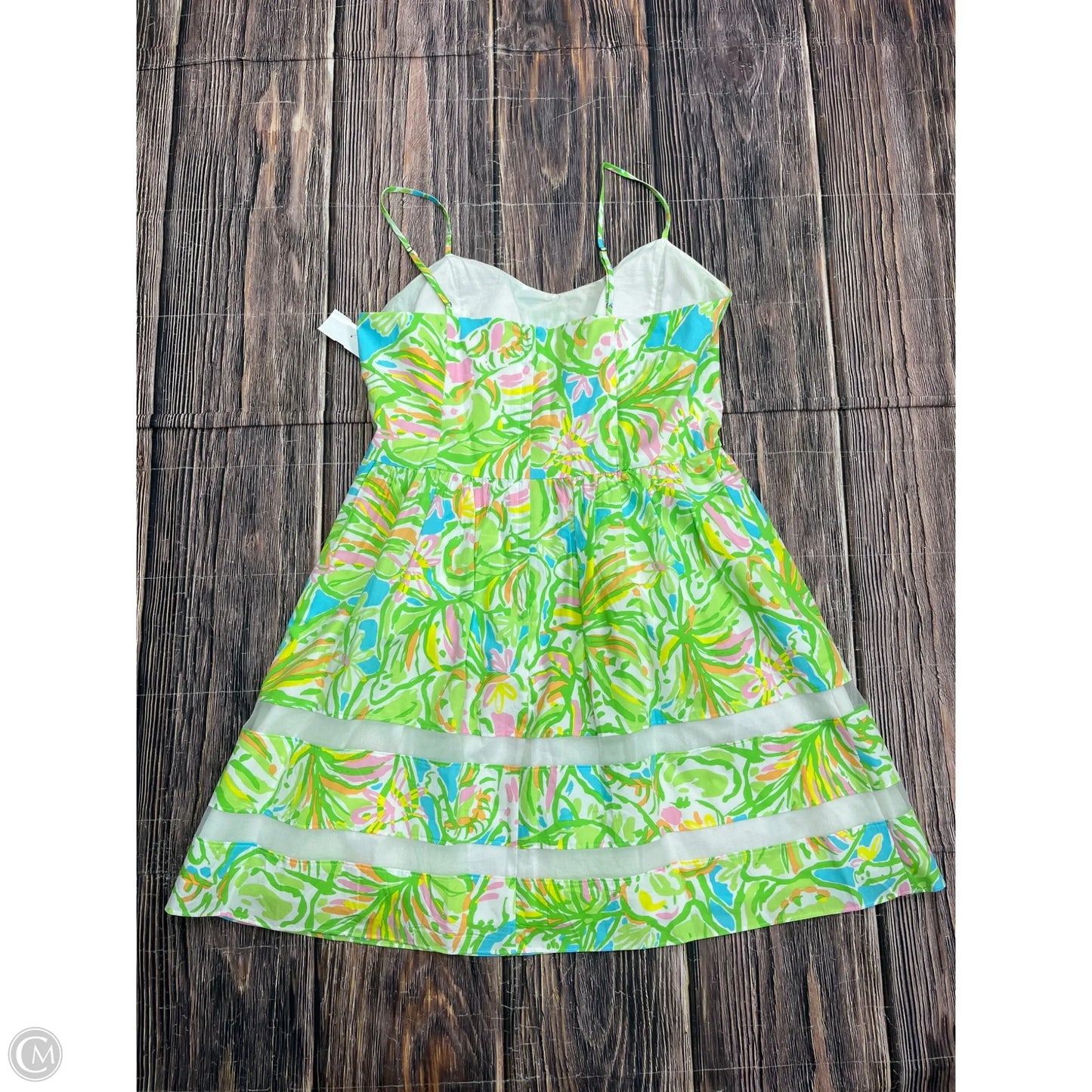 Dress Designer By Lilly Pulitzer In Green, Size: L