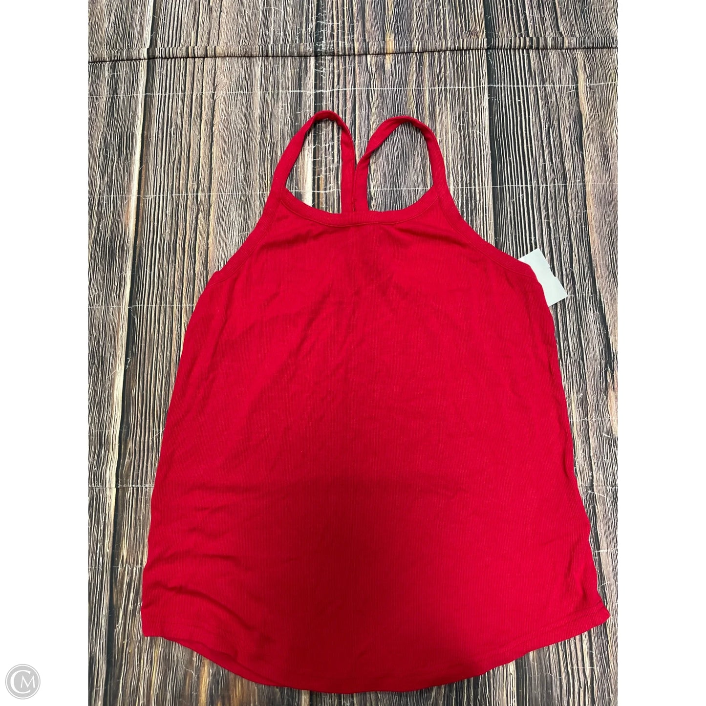 Athletic Tank Top By Zyia In Red, Size: L