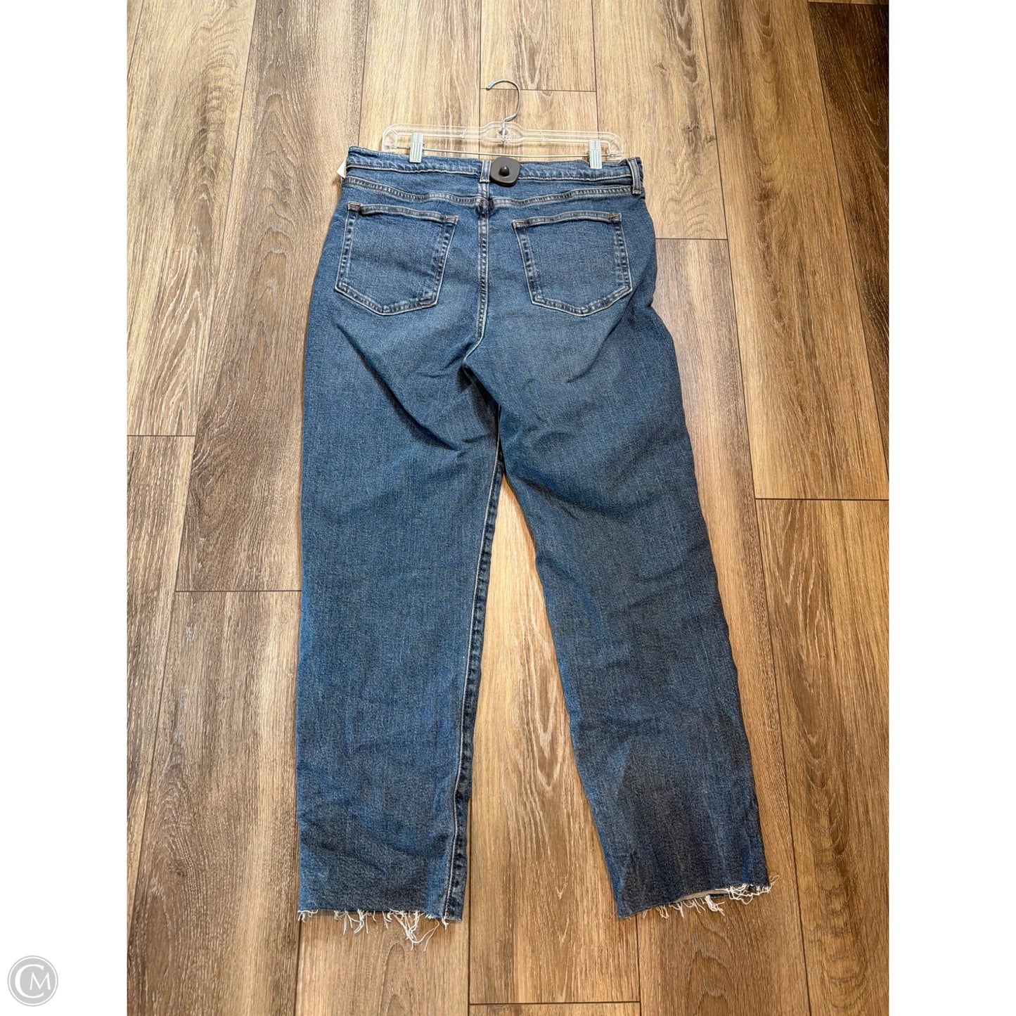 Jeans Straight By Universal Thread In Blue Denim, Size: 14