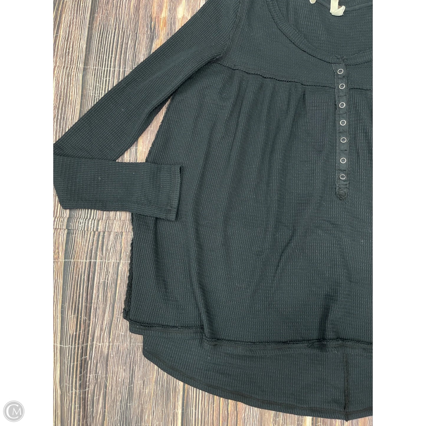 Top Long Sleeve By We The Free In Black, Size: M
