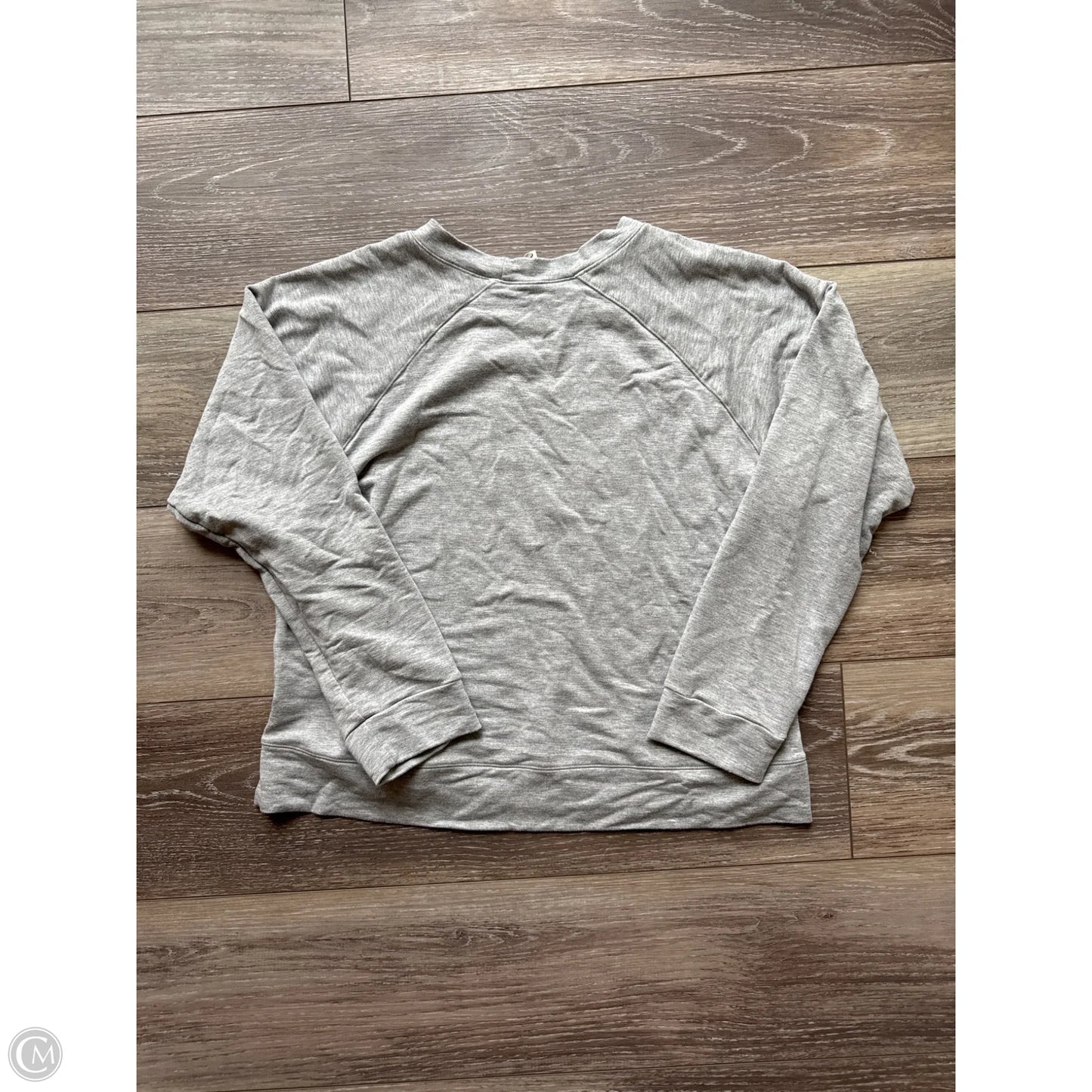 Top Long Sleeve By Clothes Mentor In Grey, Size: L