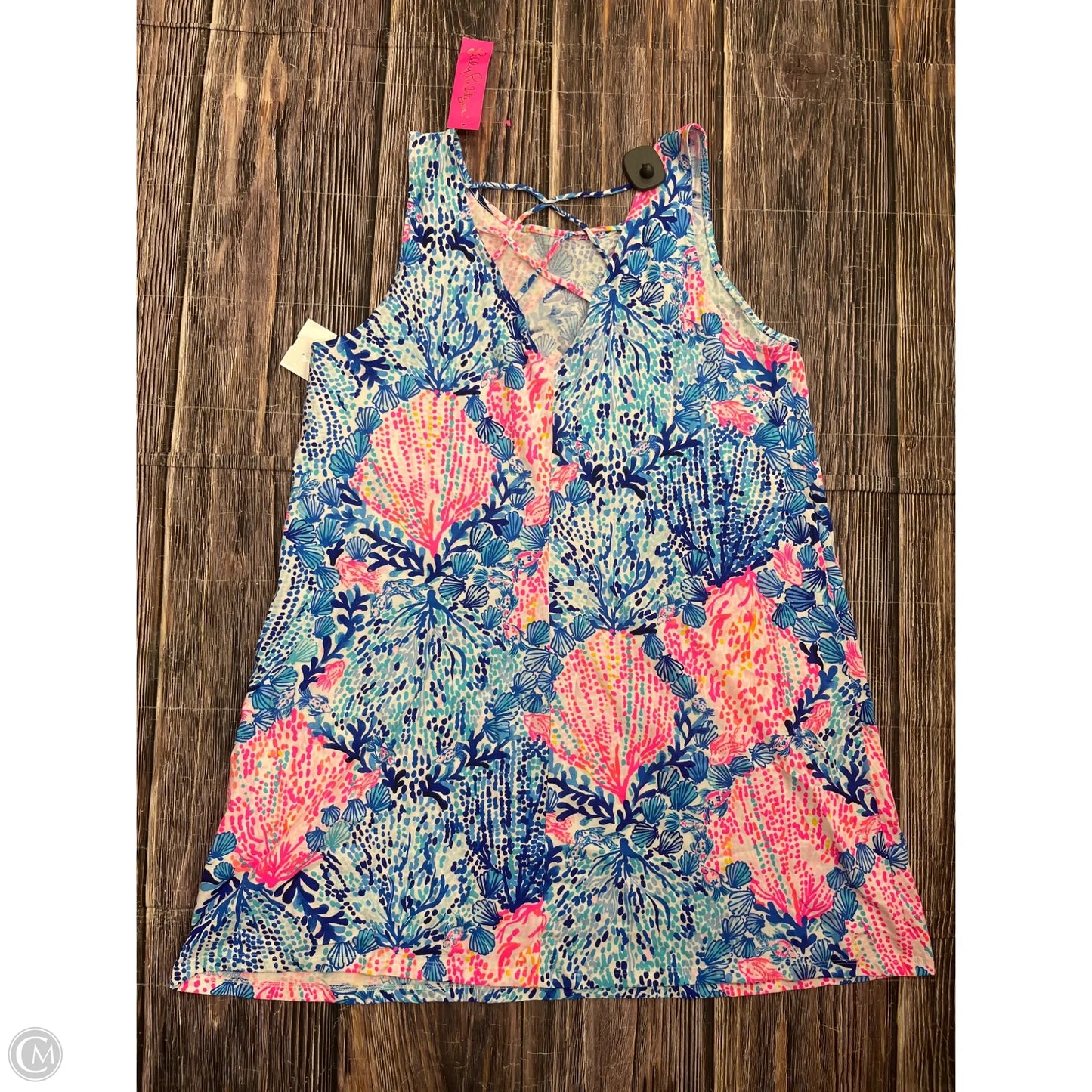 Dress Designer By Lilly Pulitzer In Blue, Size: 1x