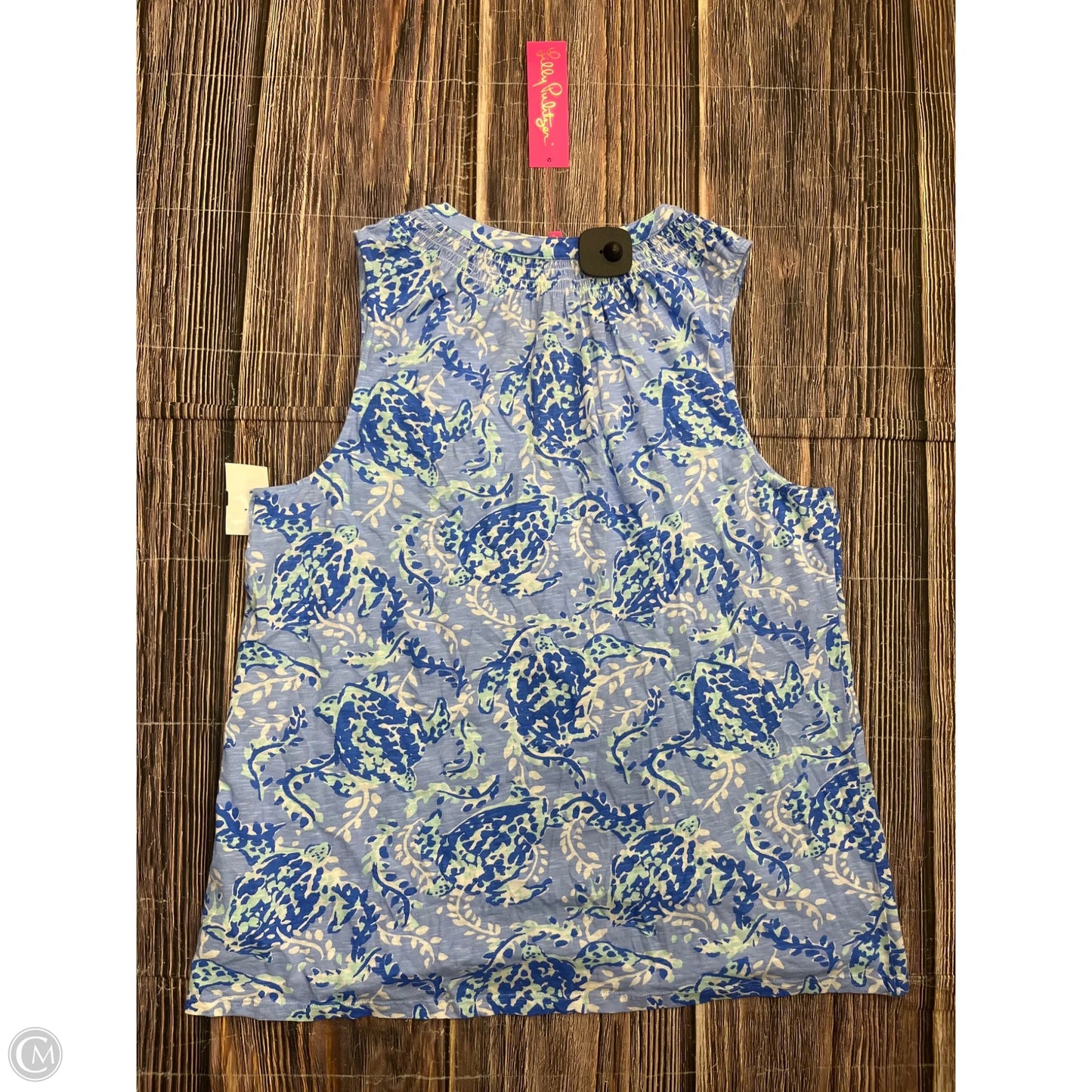Tank Top Designer By Lilly Pulitzer In Blue, Size: Xl