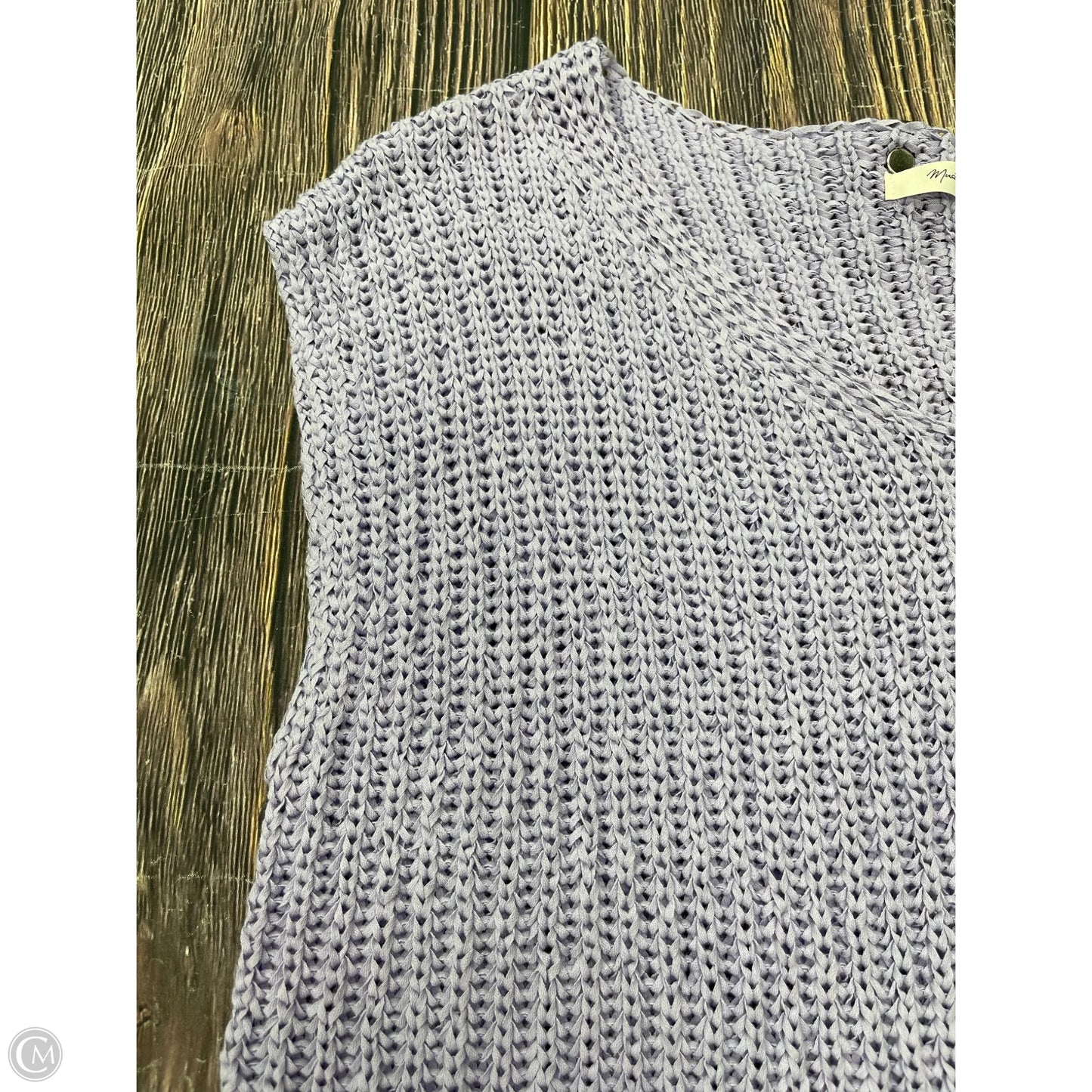 Sweater Short Sleeve By Mustard Seed In Purple, Size: M