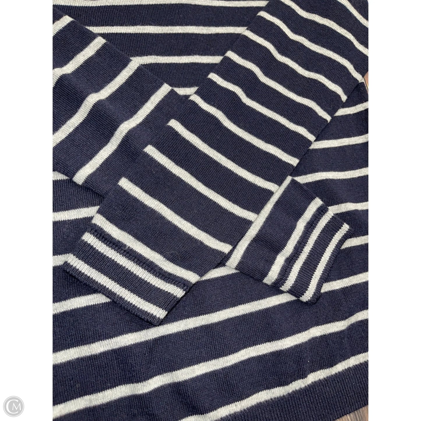 Sweater By Talbots In Navy, Size: Xs