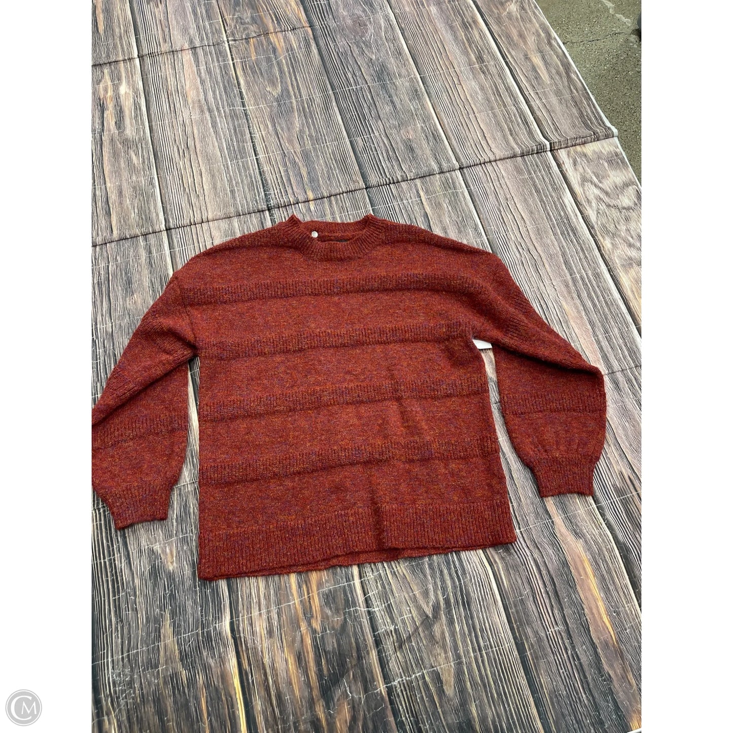 Sweater By Clothes Mentor In Red, Size: S