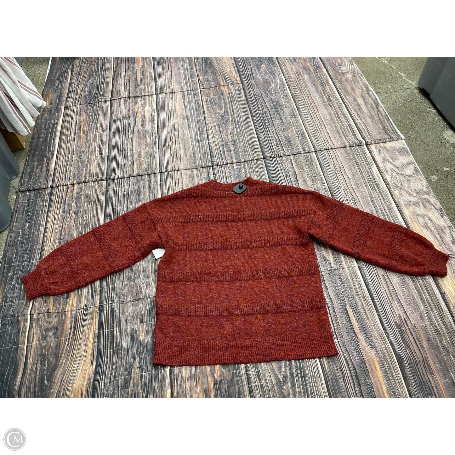 Sweater By Clothes Mentor In Red, Size: S