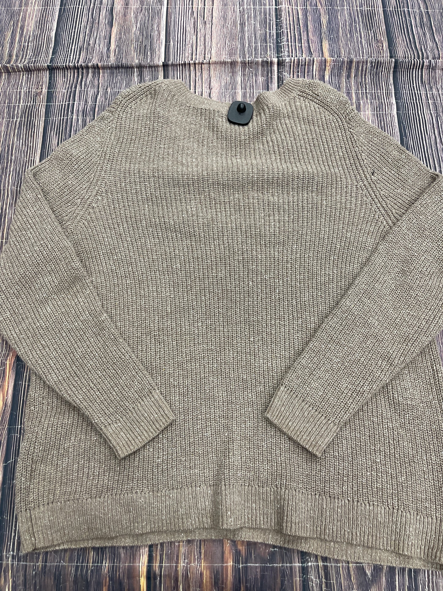 Sweater By Croft And Barrow In Tan, Size: 2x