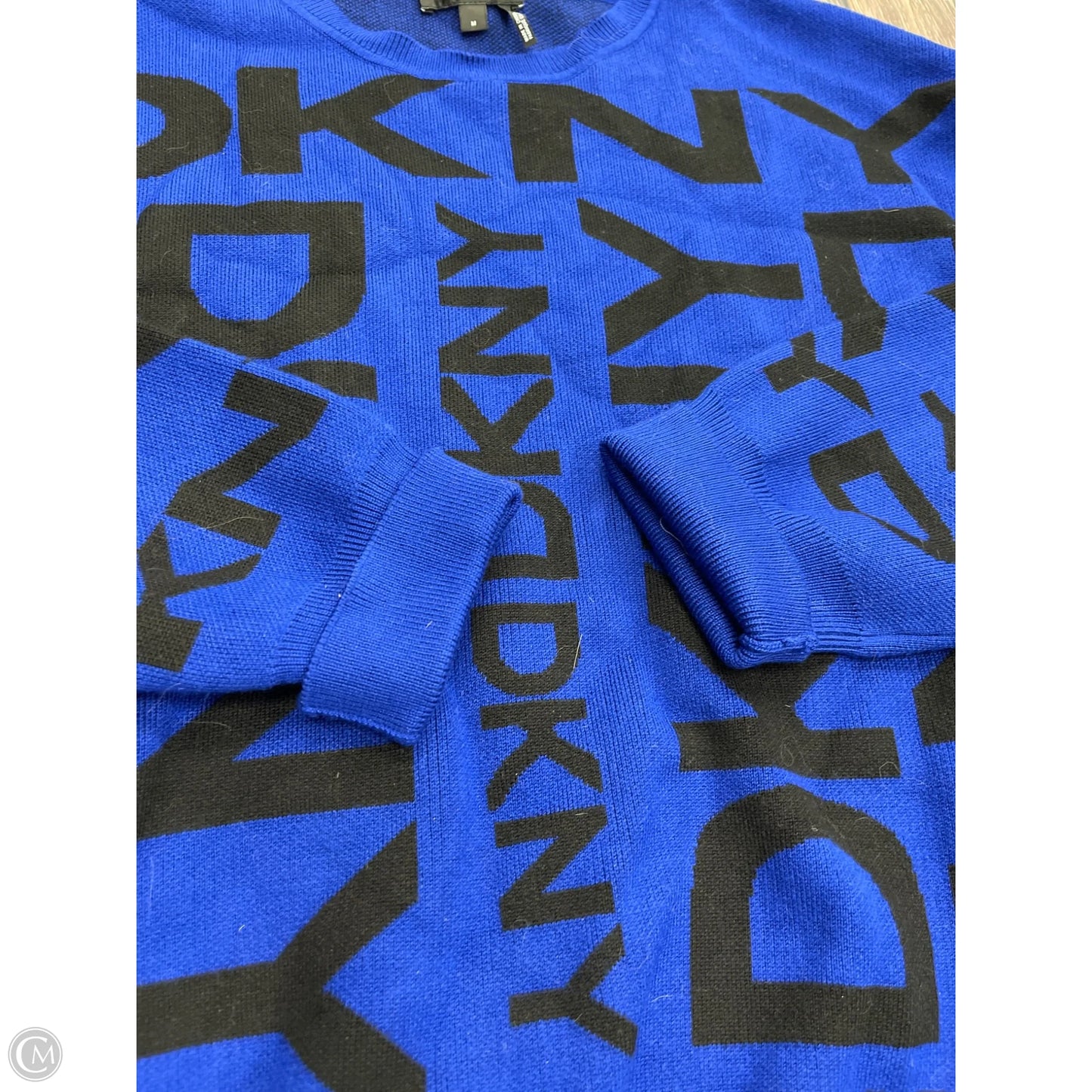 Sweater By Dkny In Blue, Size: M
