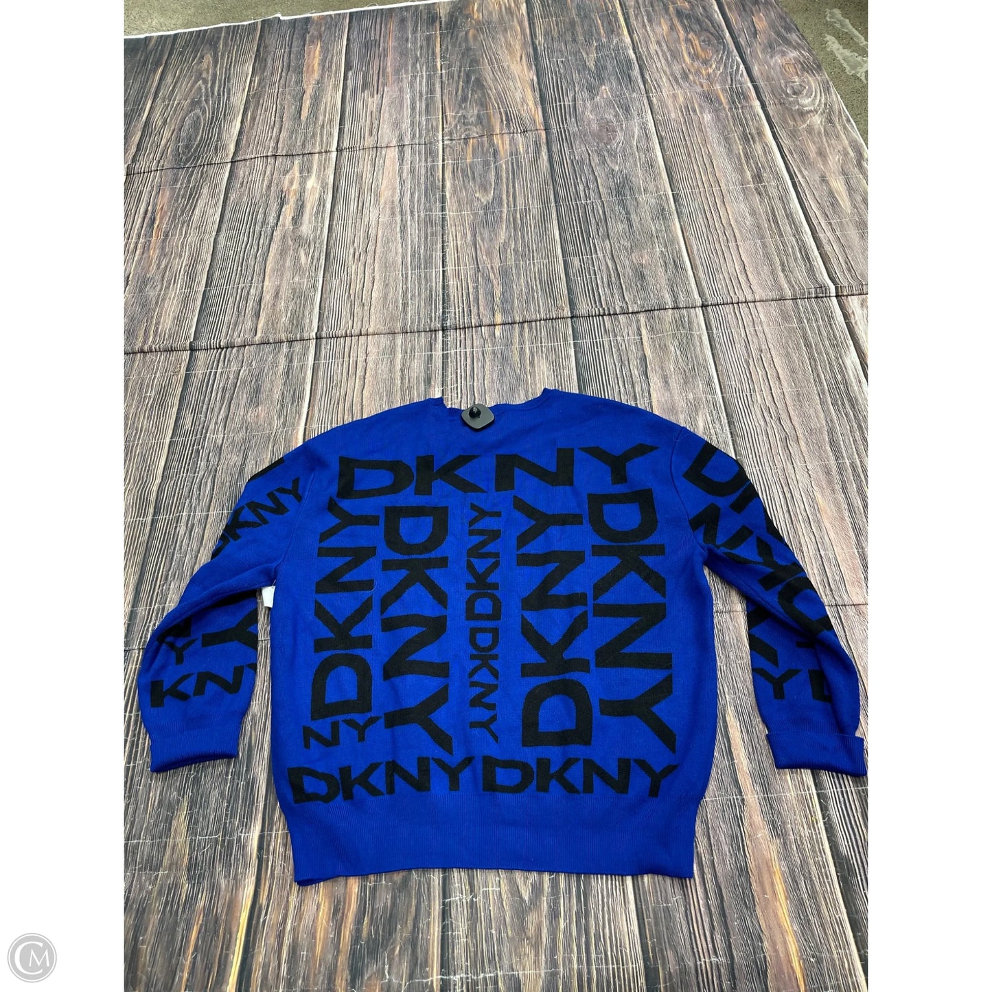 Sweater By Dkny In Blue, Size: M