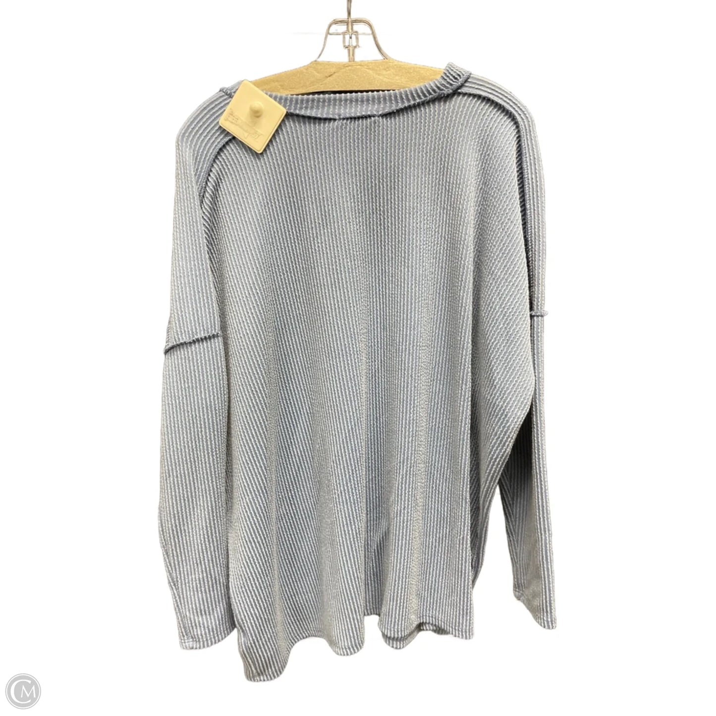 Top Long Sleeve By Heimish Usa In Blue, Size: S