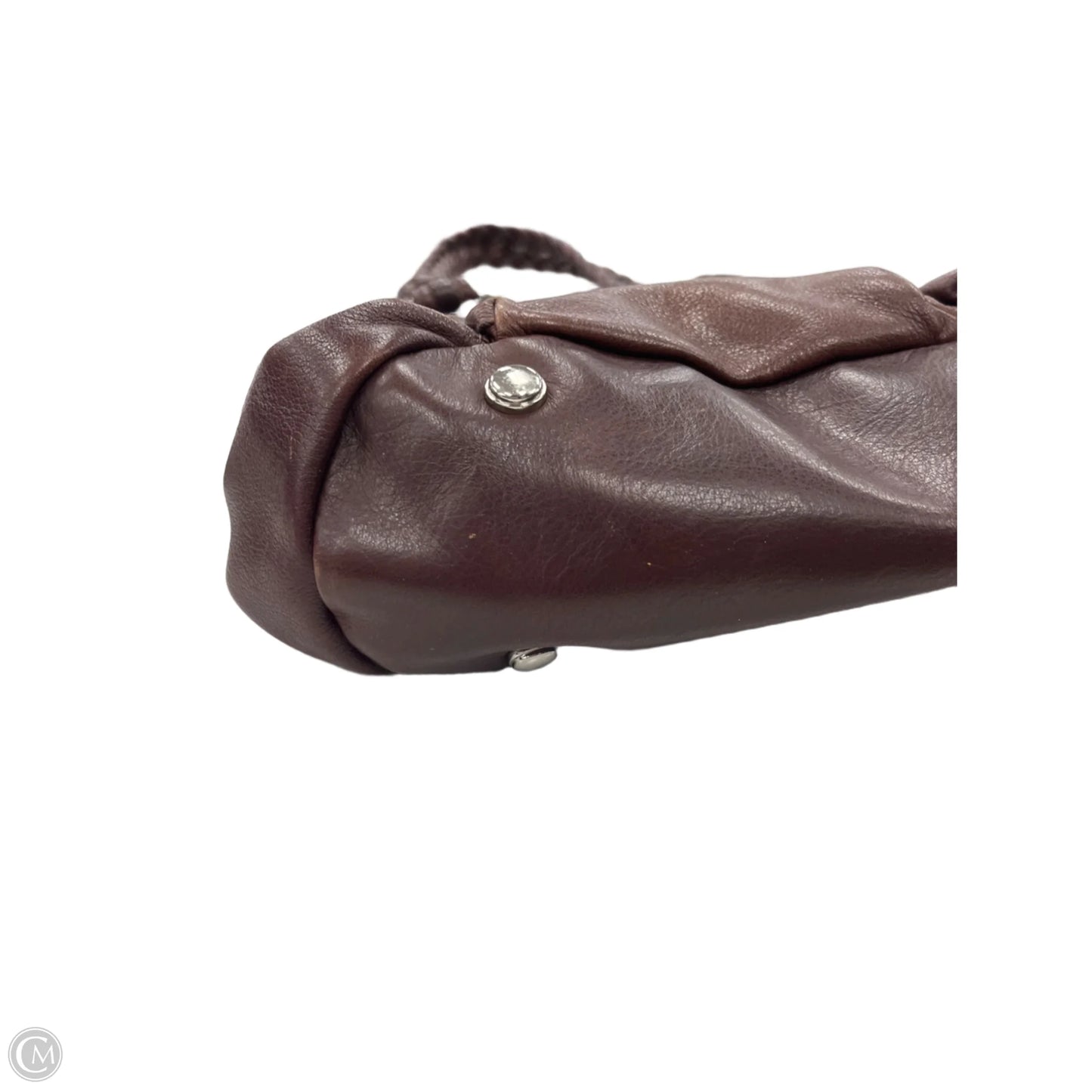 Handbag Leather By B. Makowsky, Size: Large