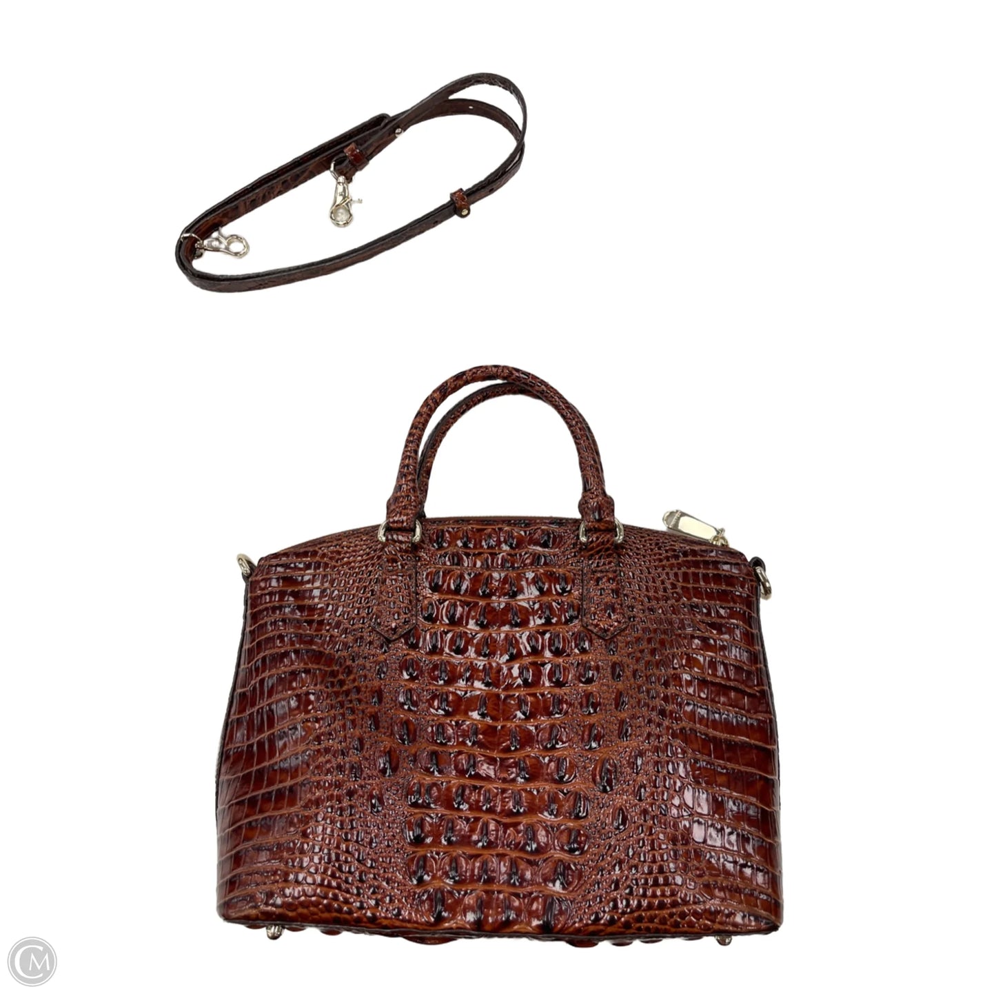 Handbag Designer By Brahmin, Size: Large