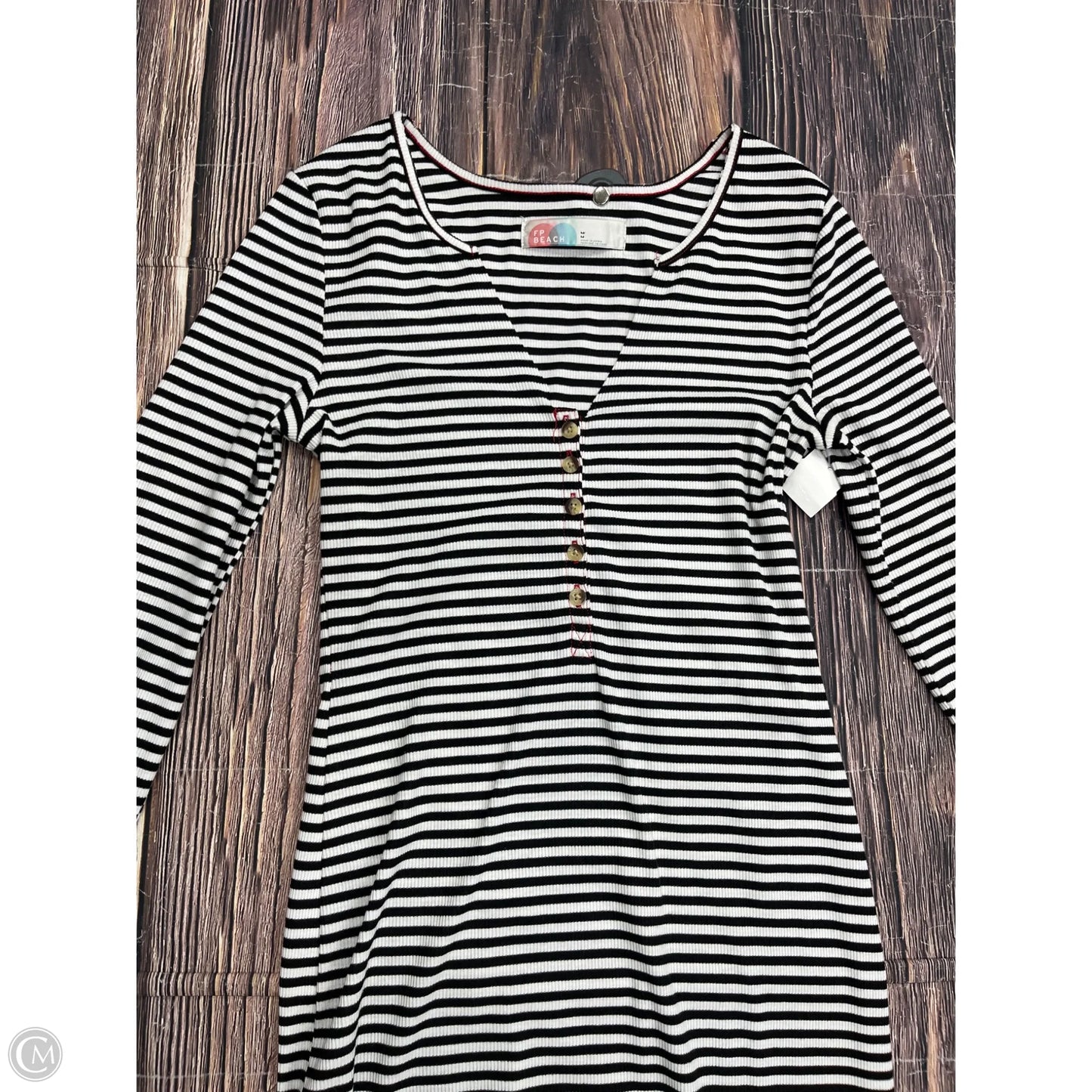 Dress Casual Maxi By Free People In Black, Size: M