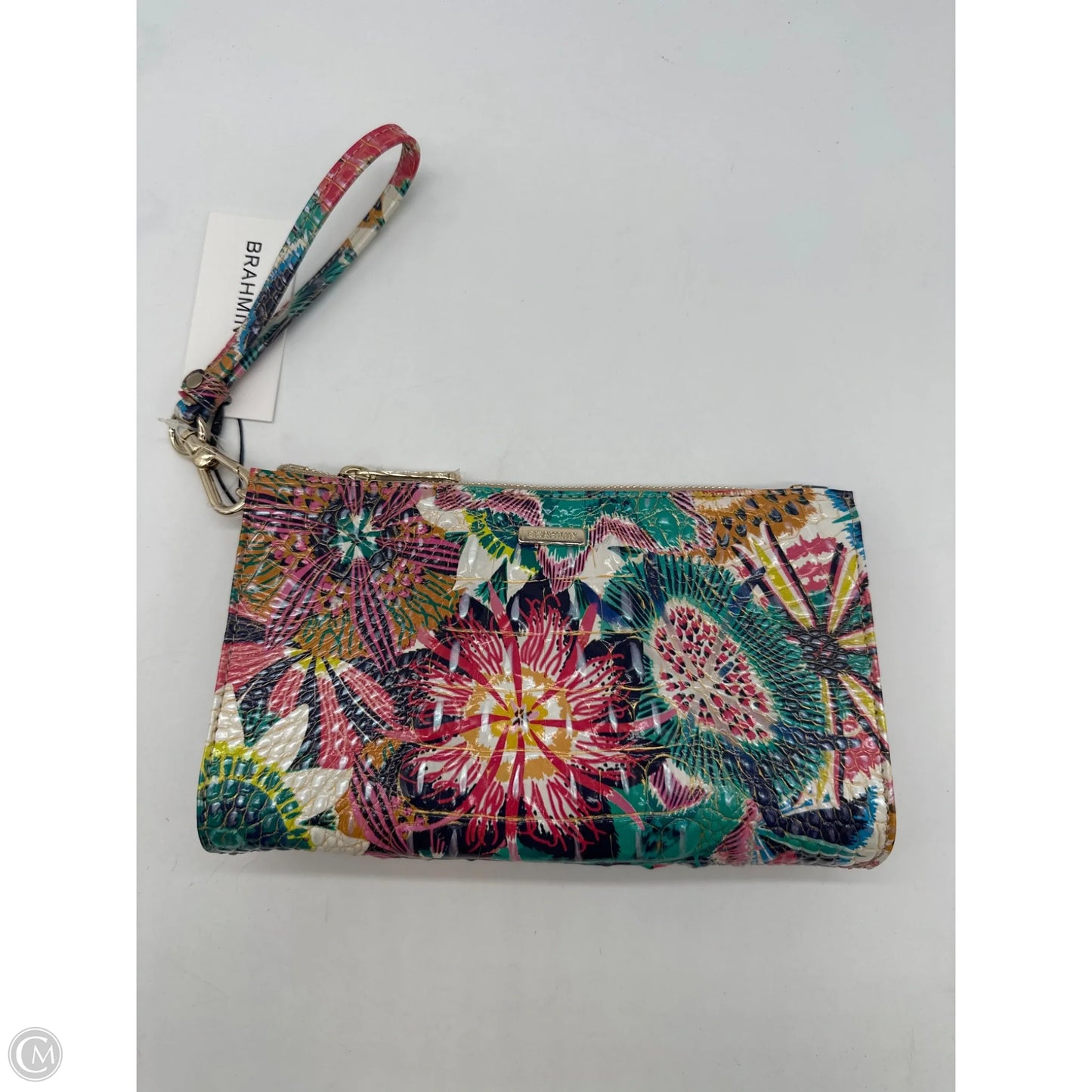 Wristlet Designer By Brahmin, Size: Large