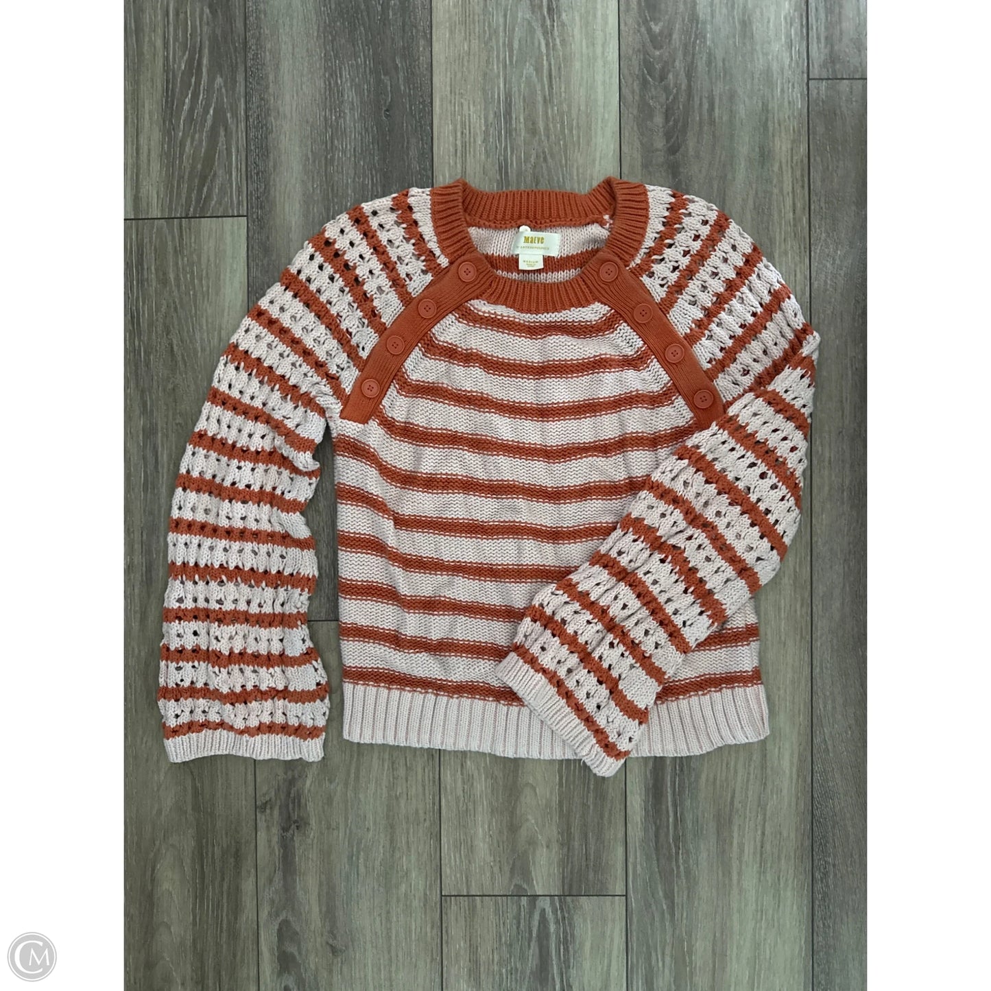 Sweater By Maeve In Pink, Size: M