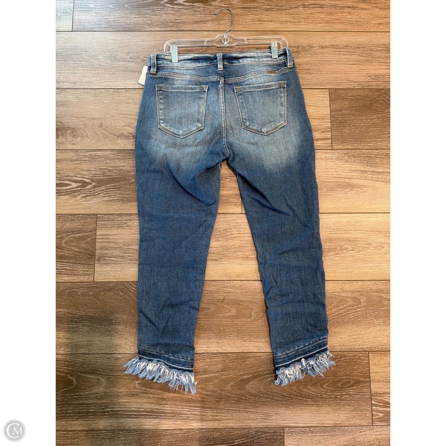 Jeans Skinny By Kancan In Blue Denim, Size: 8
