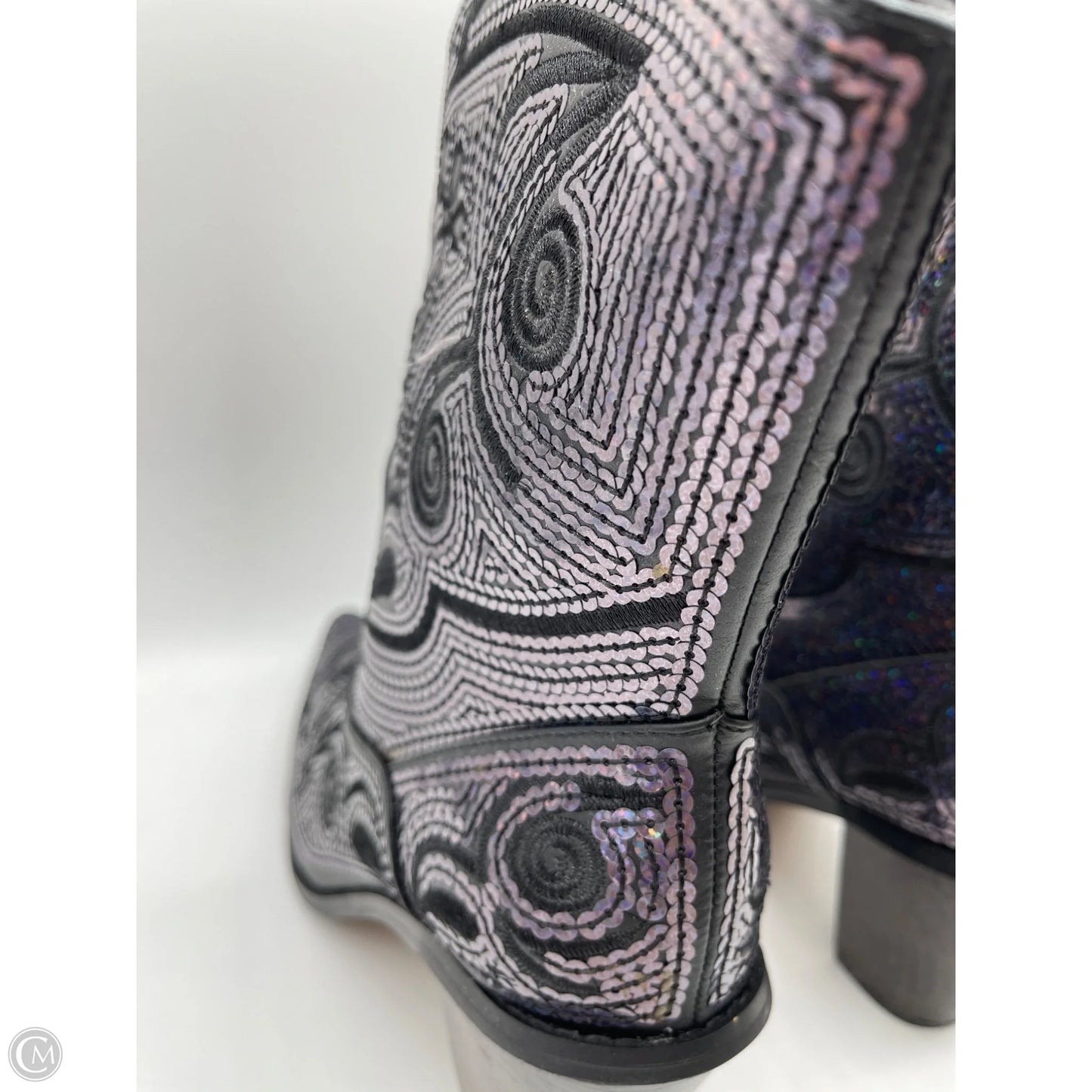 Boots Western By Cmb In Black, Size: 9