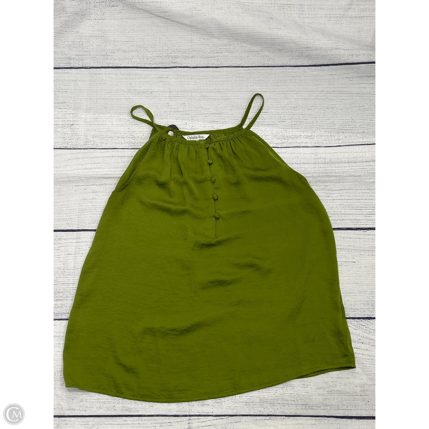 Tank Top By Ophelia Roe In Green, Size: M