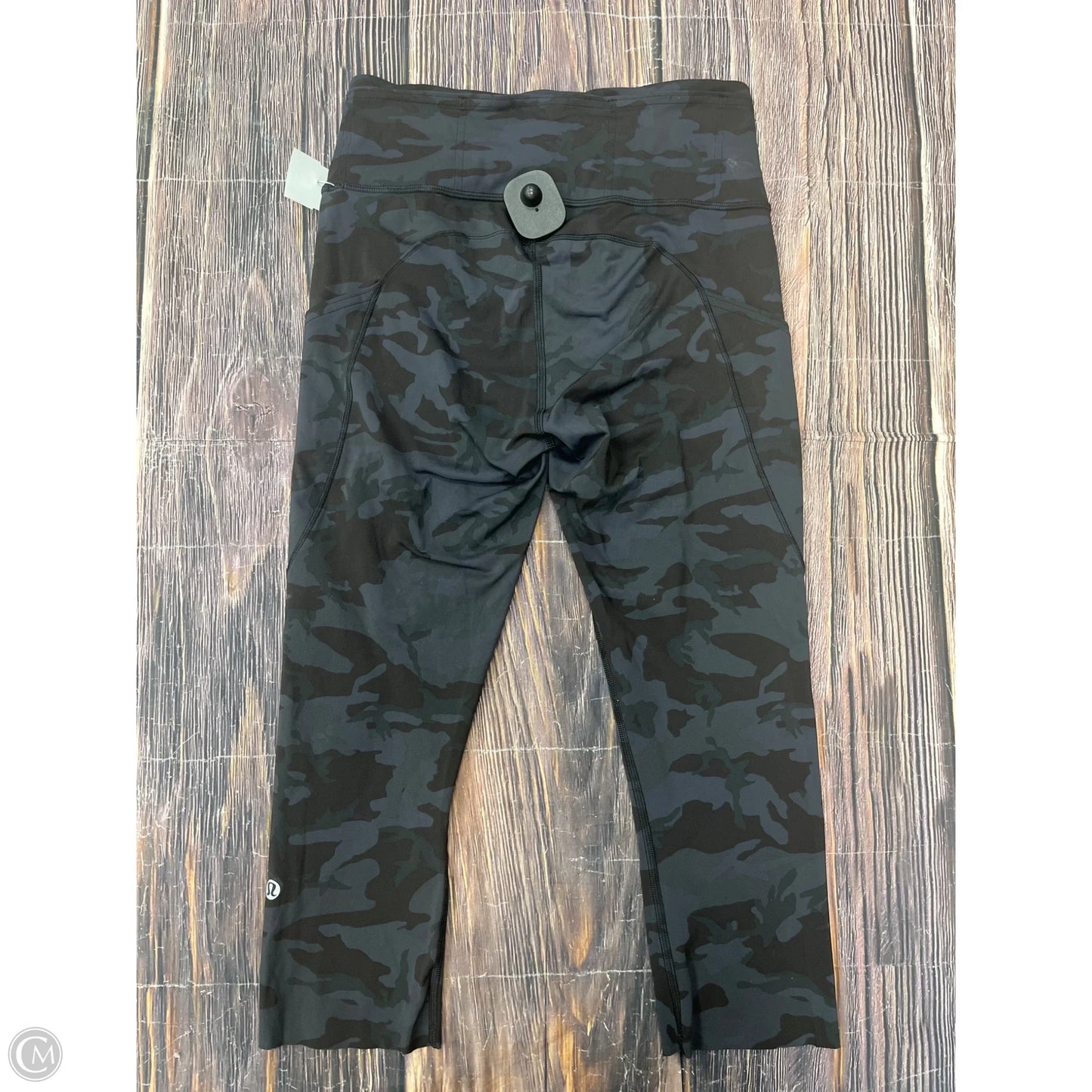 Athletic Leggings Capris By Lululemon In Camouflage Print, Size: 6
