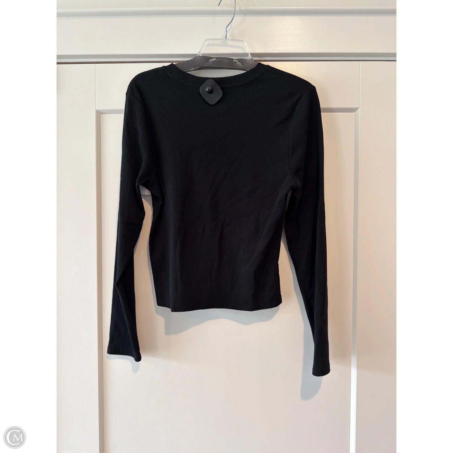 Top Long Sleeve By Abercrombie And Fitch In Black, Size: Xl