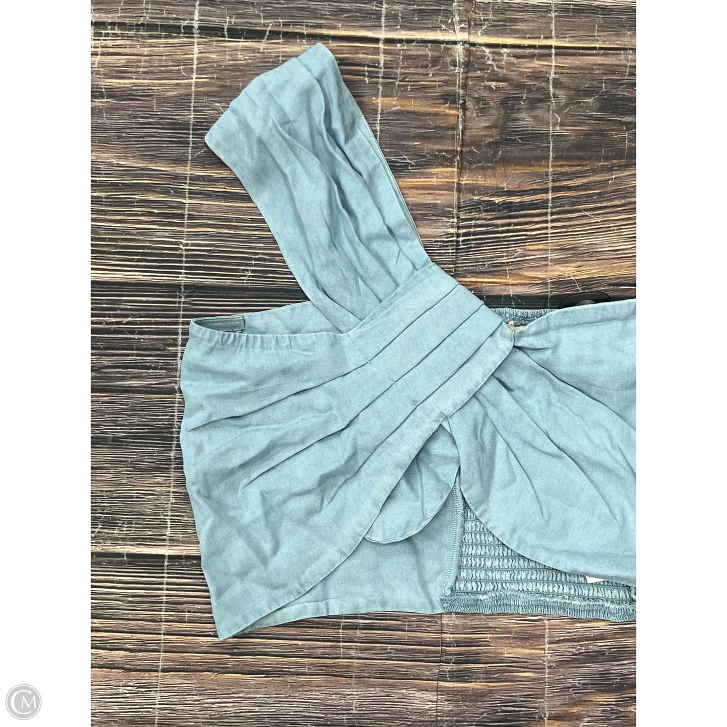 Top Sleeveless By Promesa In Blue, Size: L