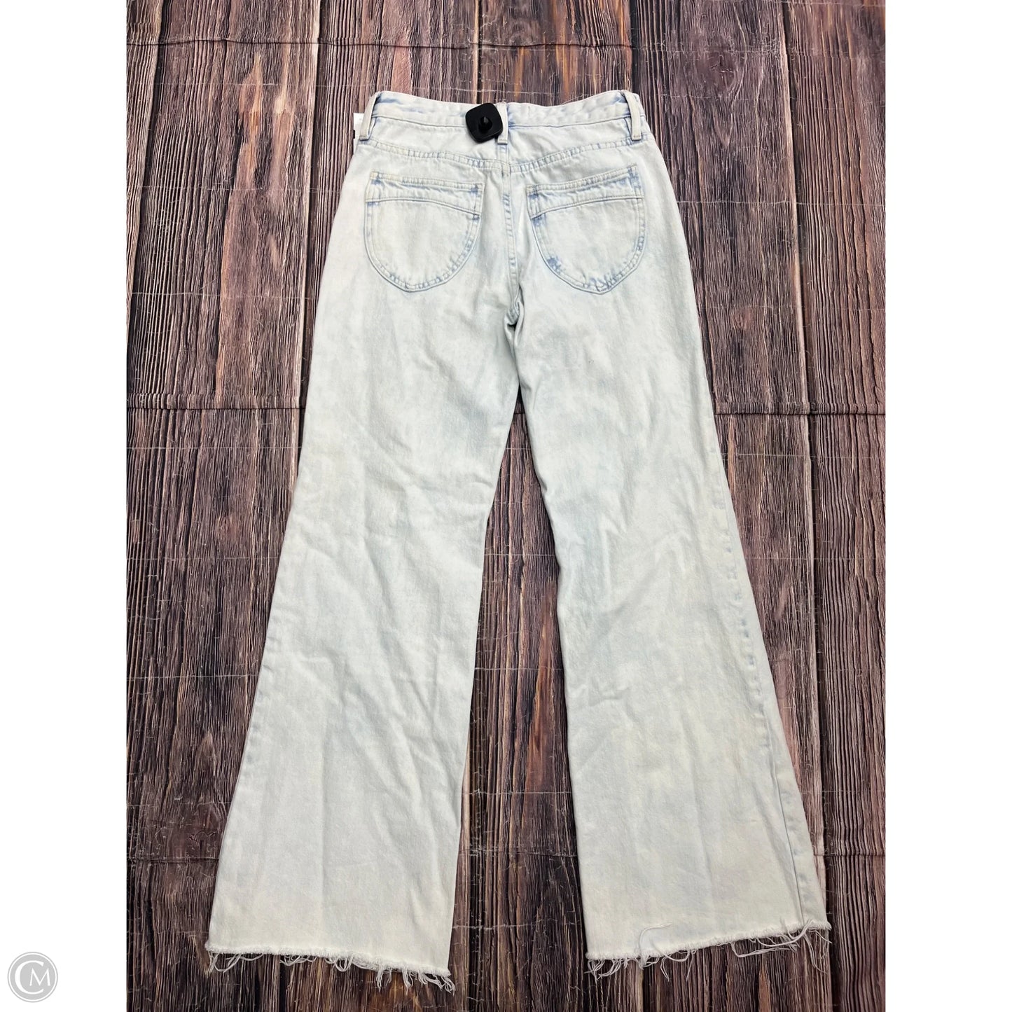 Jeans Wide Leg By We The Free In Blue Denim, Size: 2