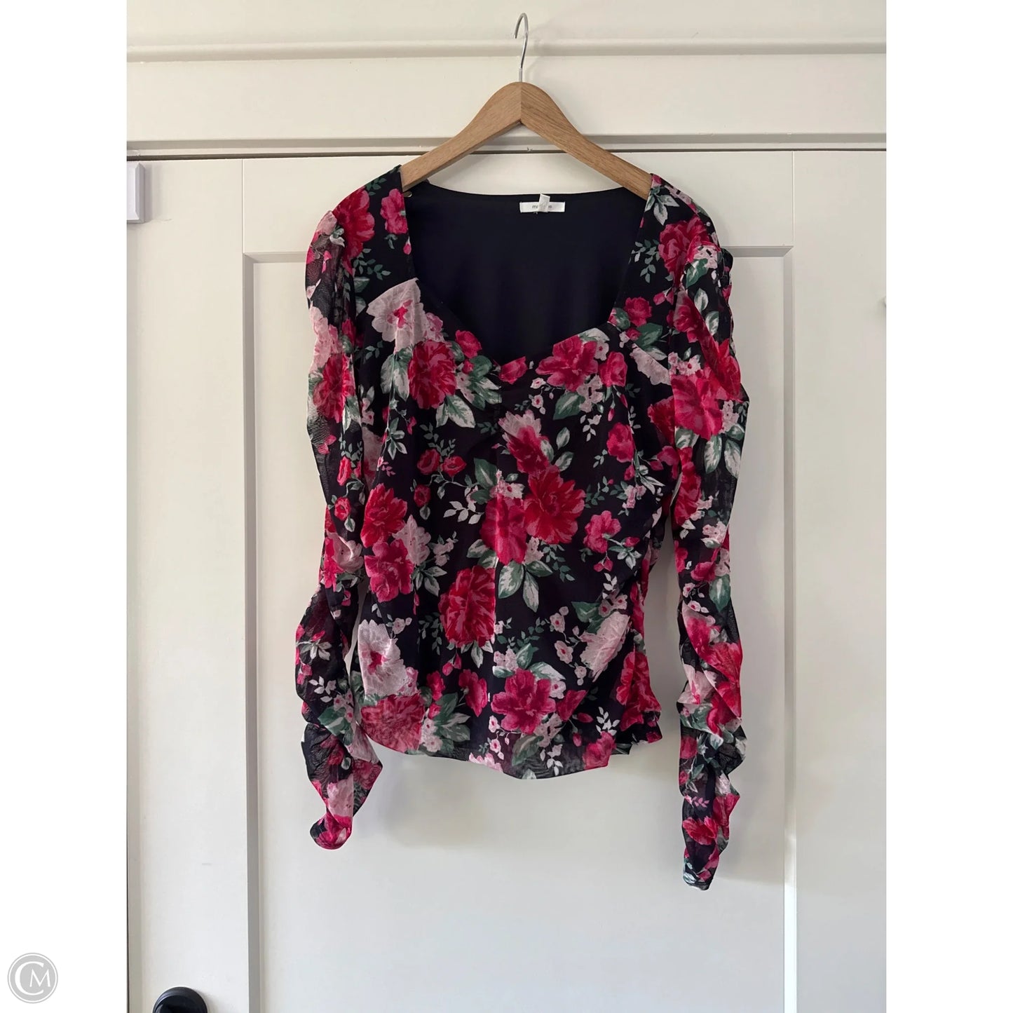 Top Long Sleeve By Maurices In Blue, Size: Xl