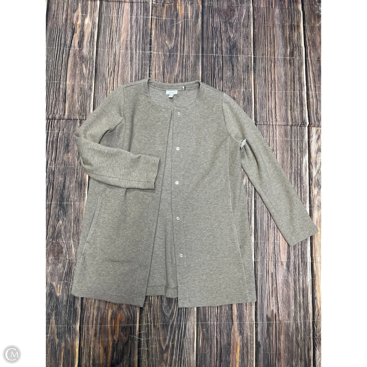 Cardigan By Pure Jill In Brown, Size: S