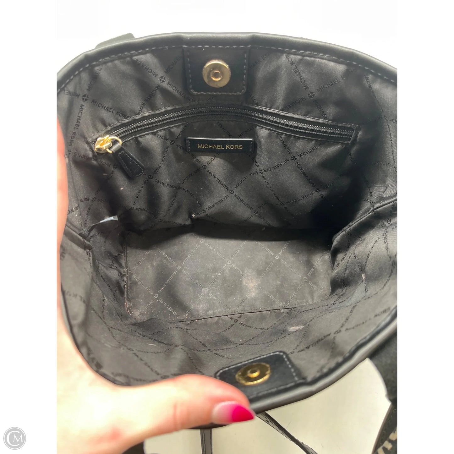Handbag Designer By Michael Kors, Size: Medium