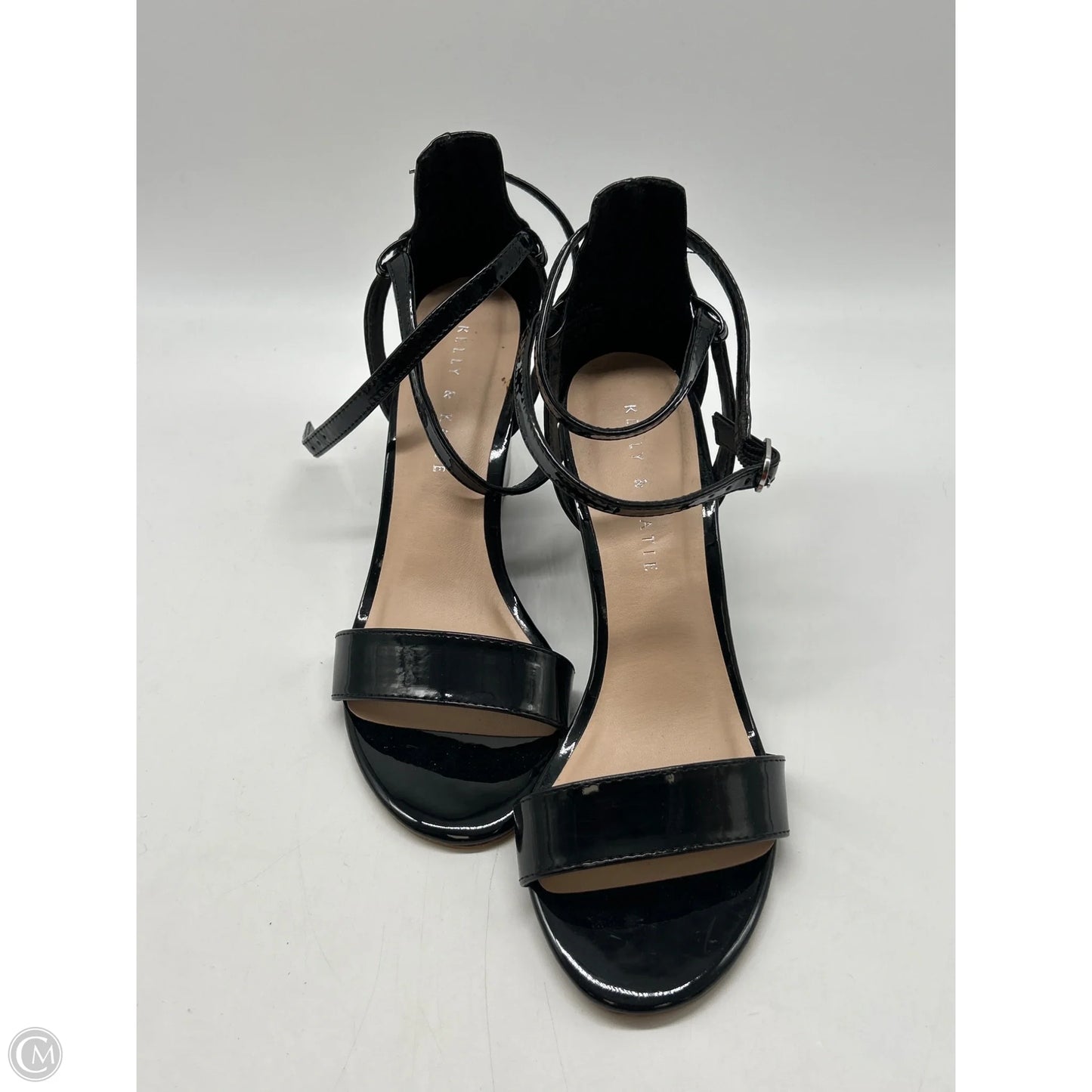 Shoes Heels Block By Kelly And Katie In Black, Size: 7.5