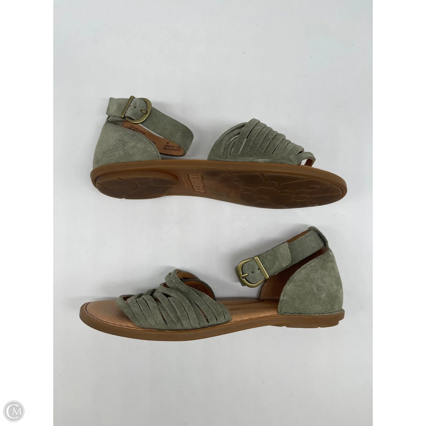 Shoes Flats By Born In Green, Size: 9