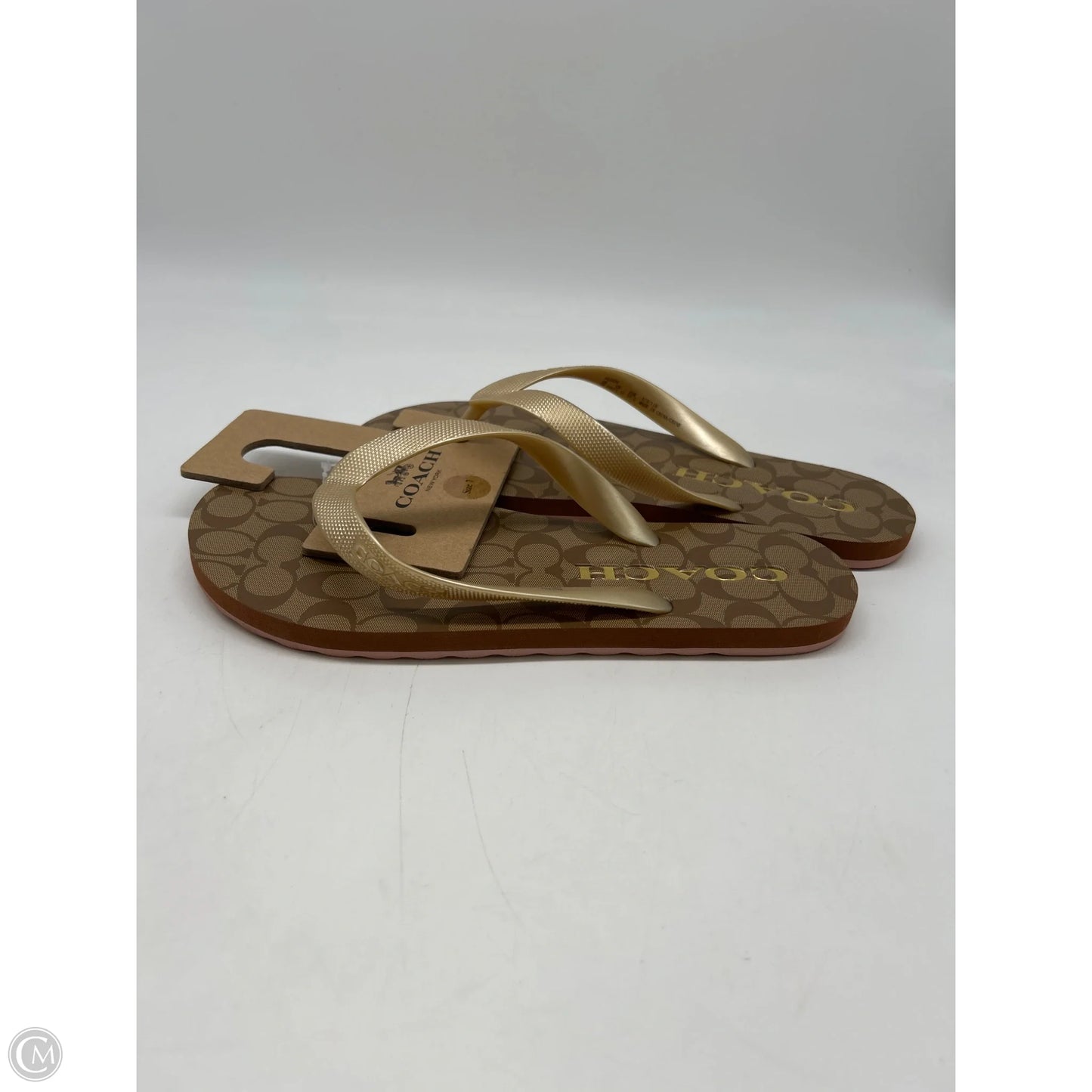 Shoes Designer By Coach In Brown, Size: 7