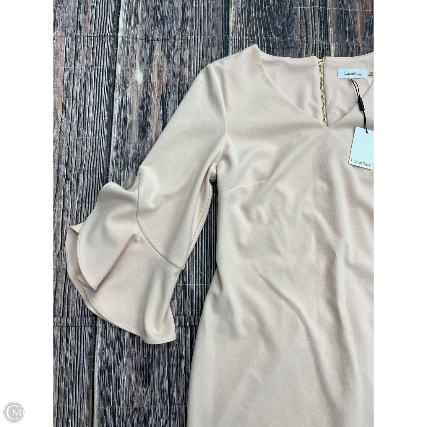 Dress Work By Calvin Klein In Pink, Size: 12