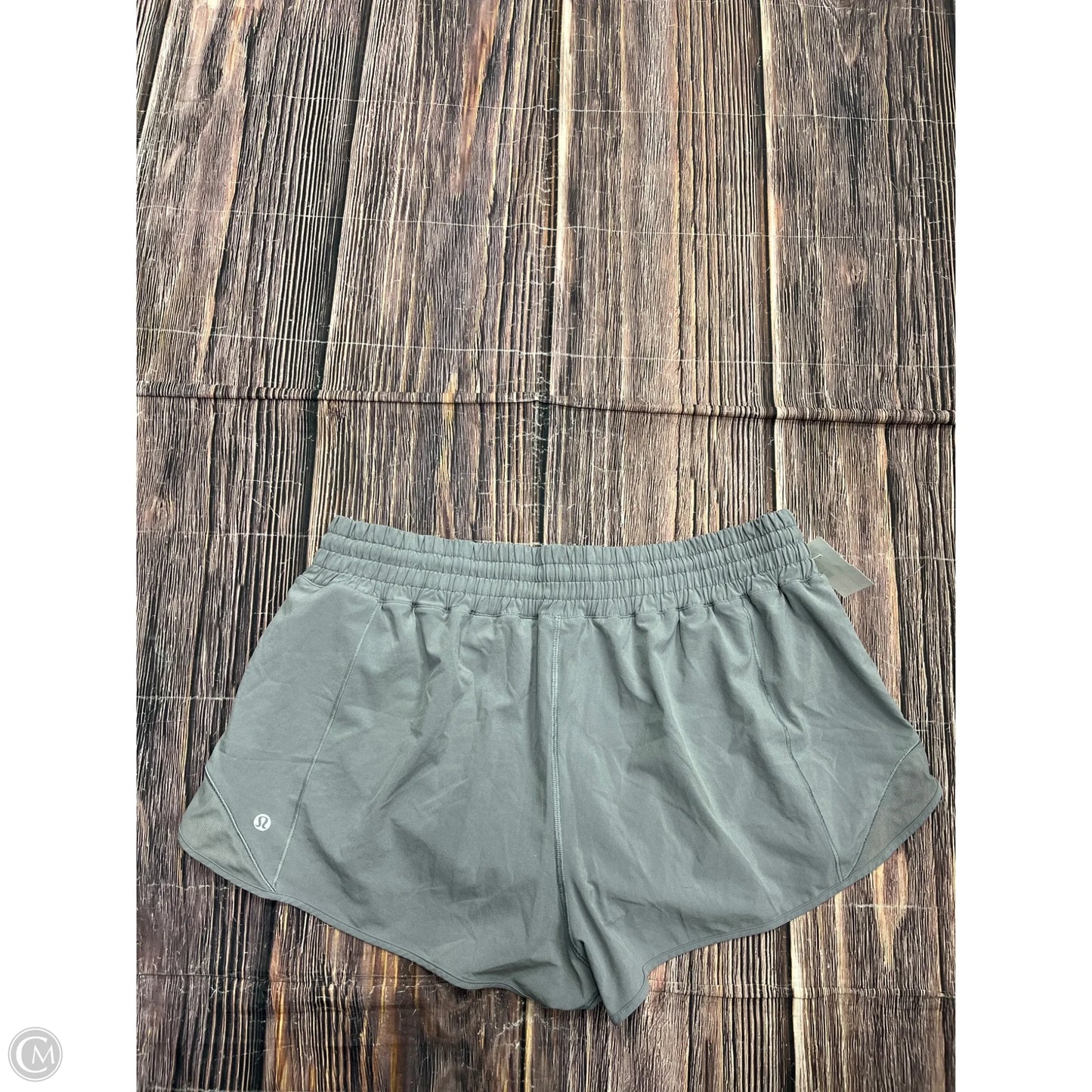Athletic Shorts By Lululemon In Grey, Size: 14