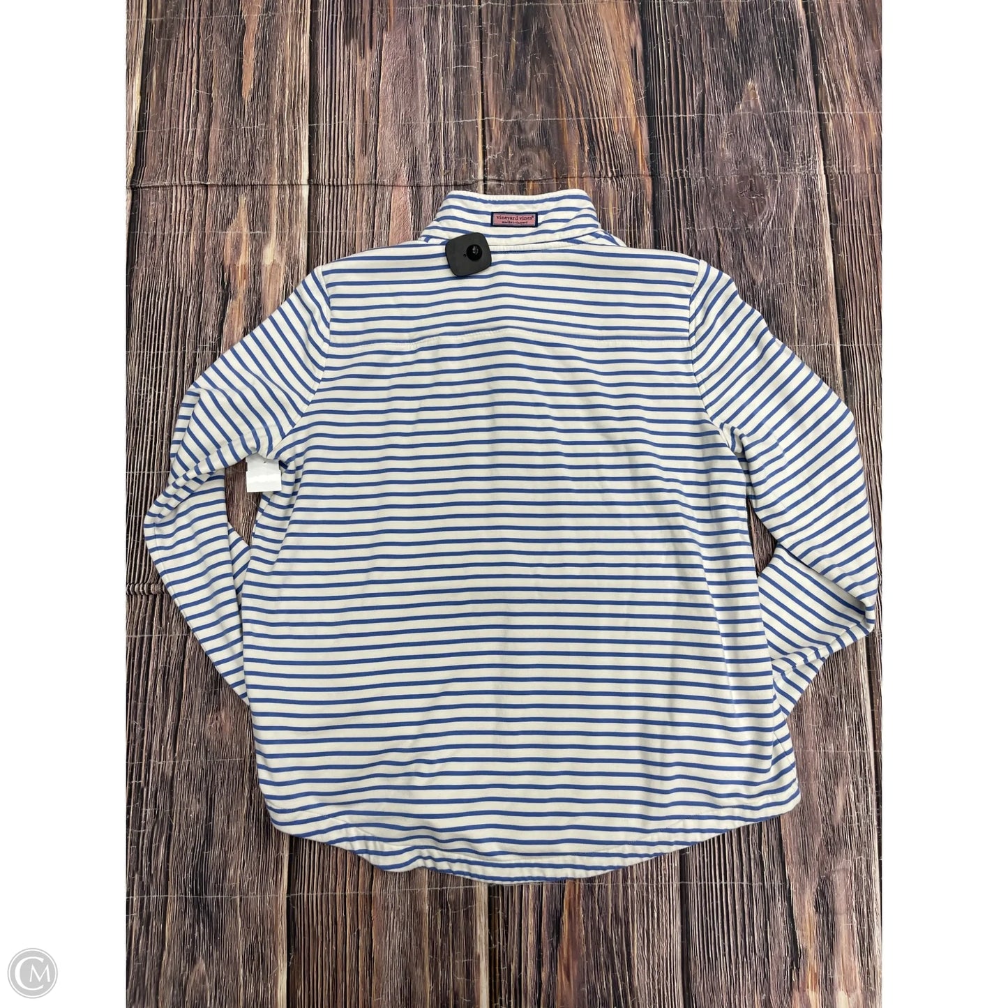 Sweatshirt Collar By Vineyard Vines In Blue, Size: Xl