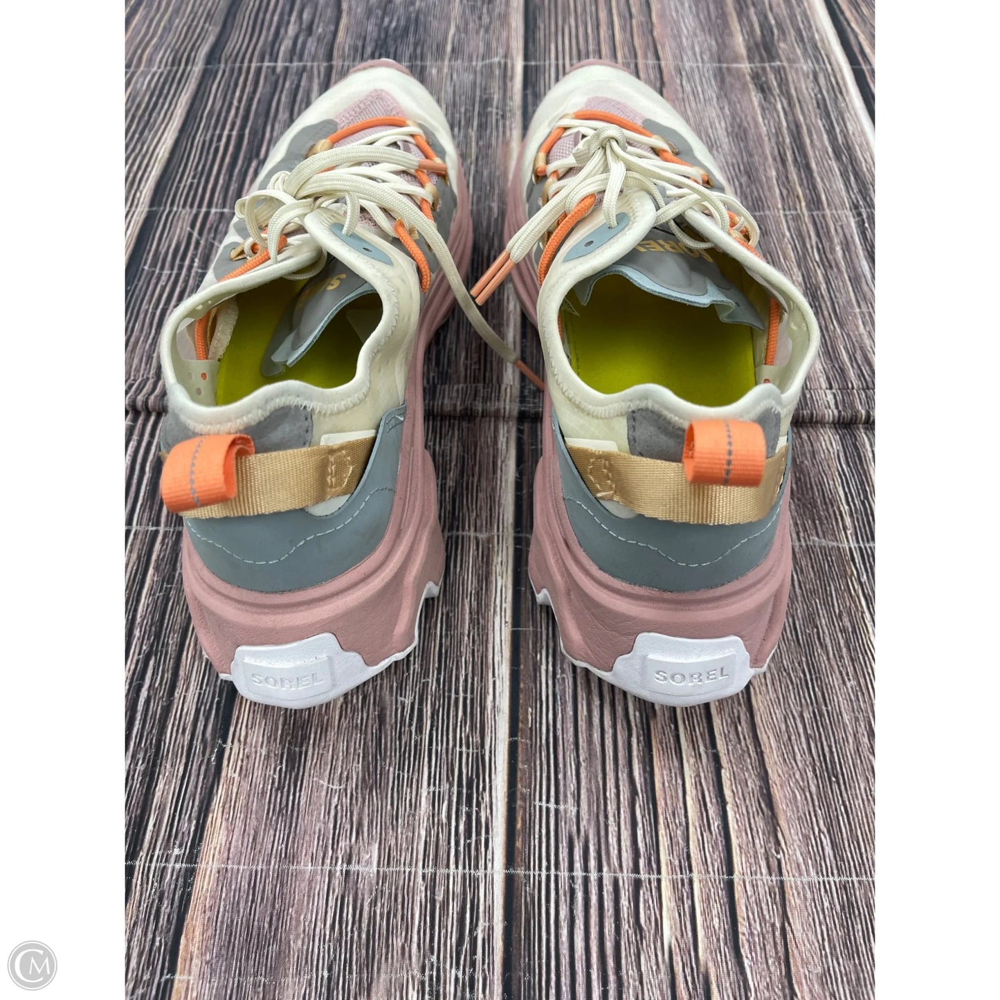 Shoes Athletic By Sorel In Ivory, Size: 11